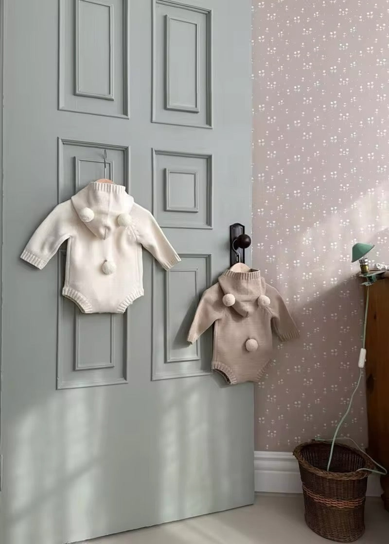 The knitted Bear romper