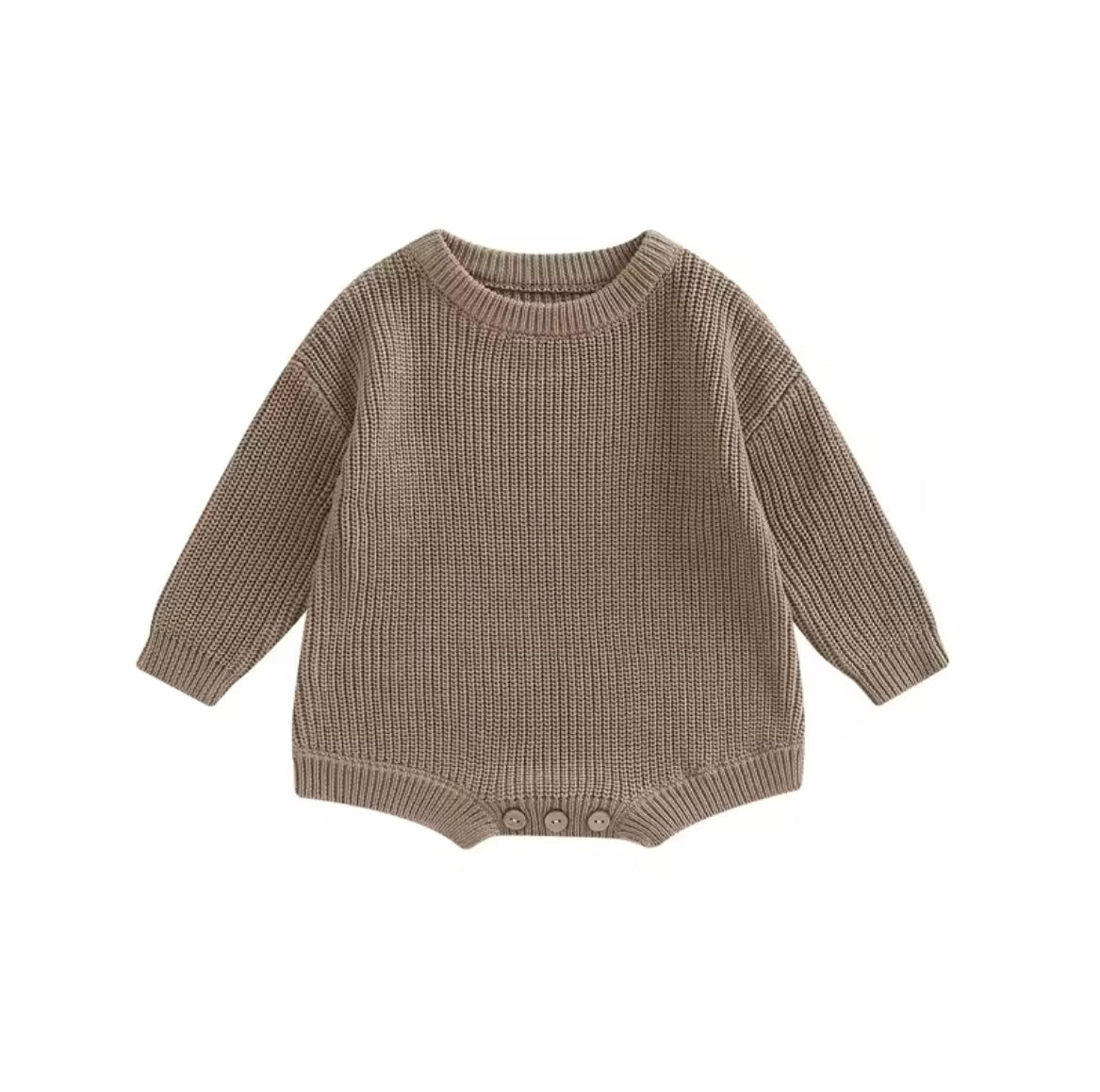 Personalised knitted rompers