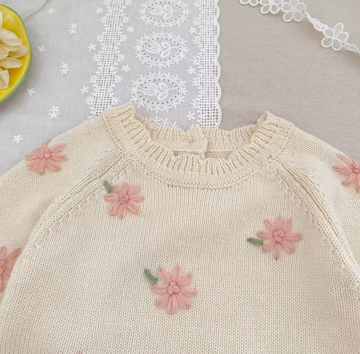 The Felicity knitted romper