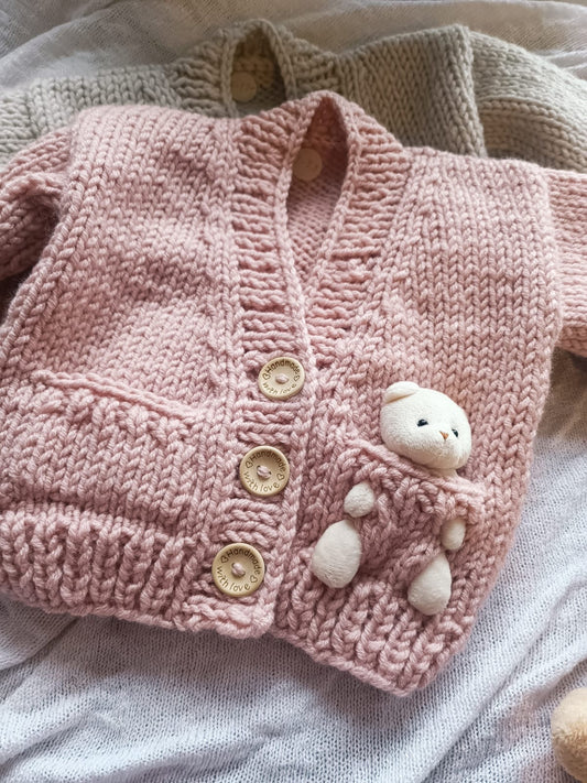 Handmade teddy cardigans (PREORDER)