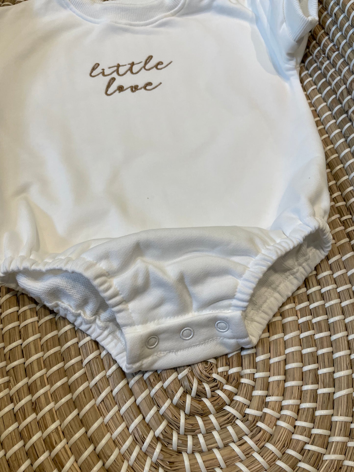 Little love romper - short sleeved