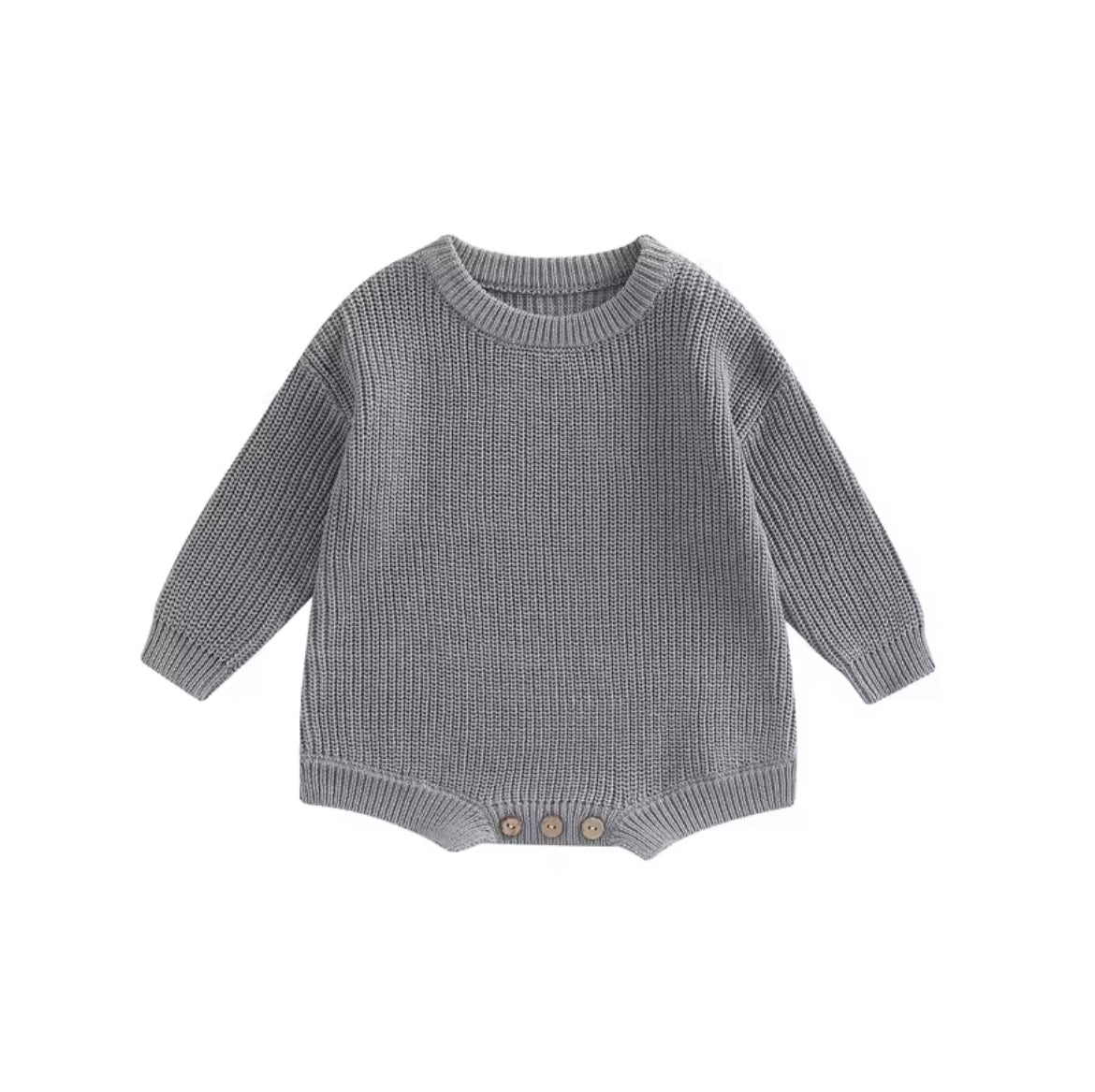Personalised knitted rompers