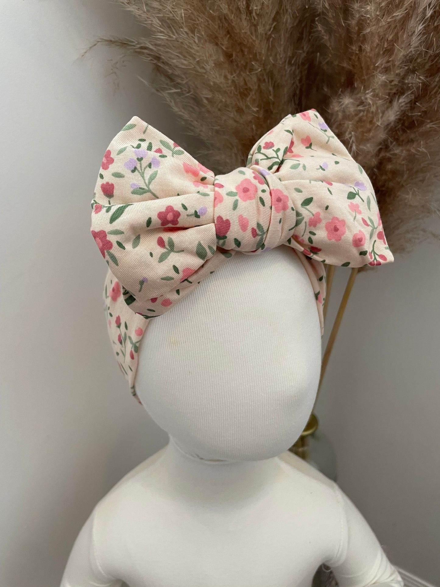 Oversized topknot headband