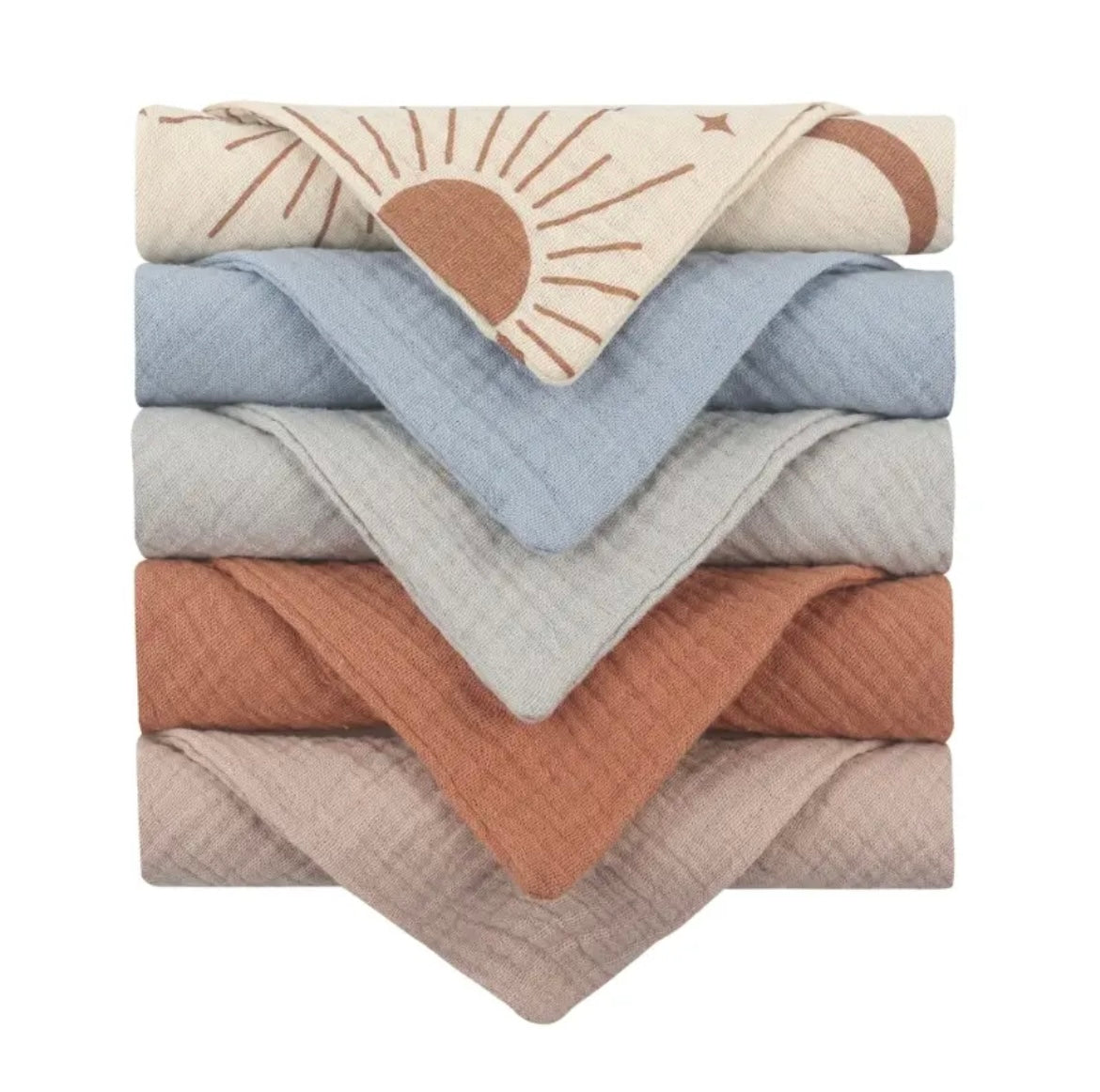 Muslin squares - 5pack