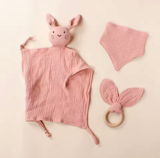 Baby gift box - 3pc muslin set