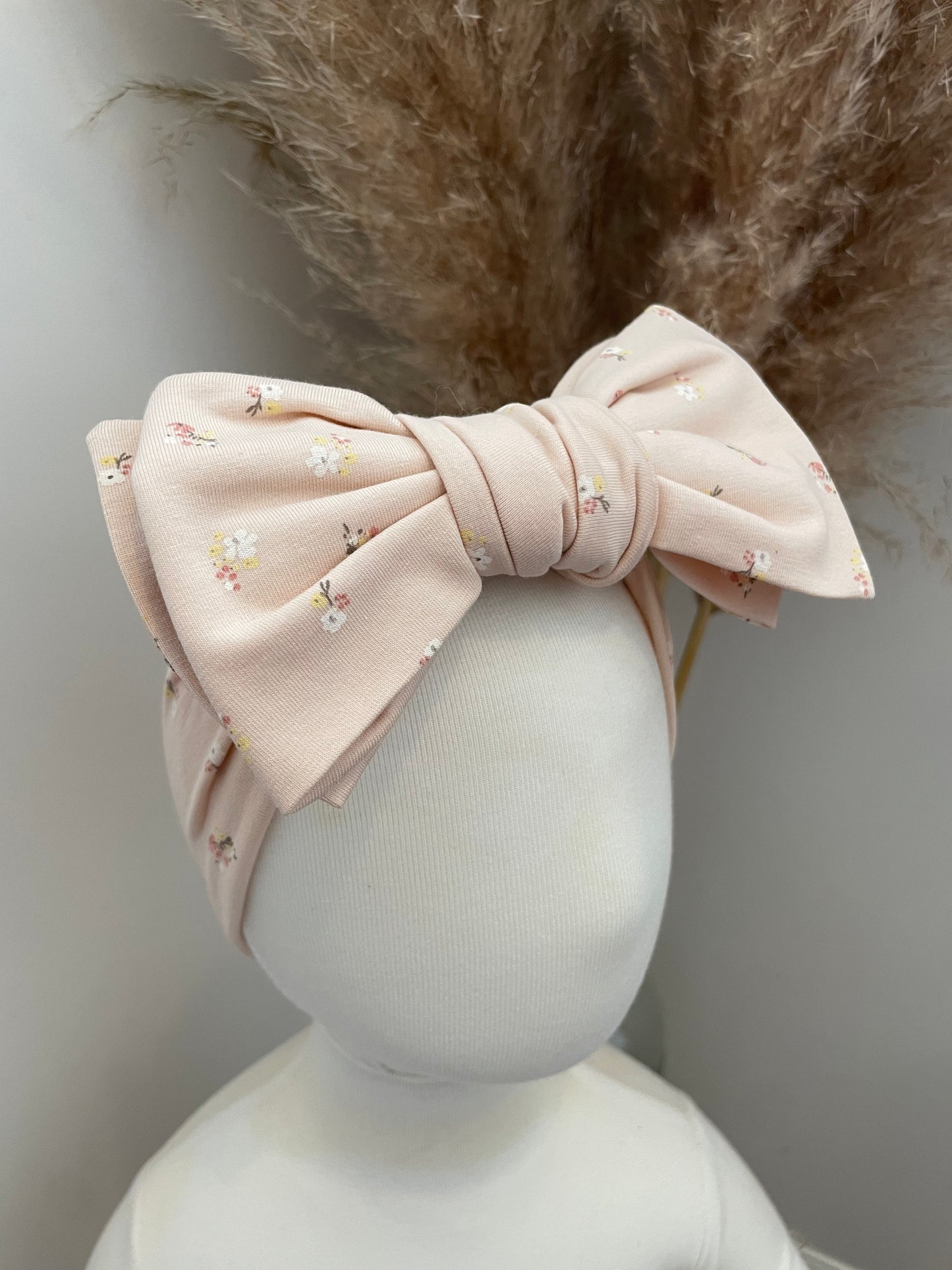Oversized topknot headband