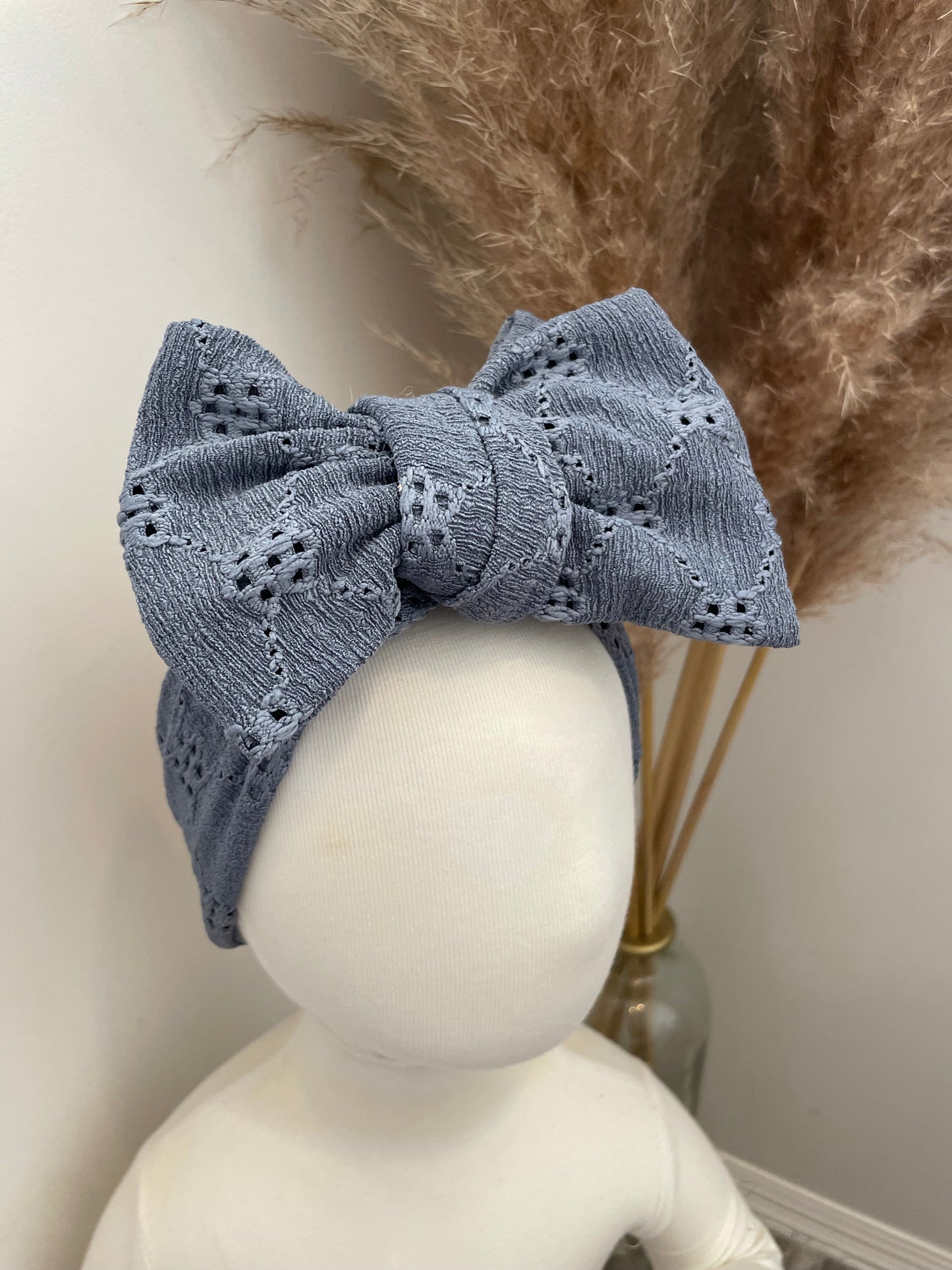 Oversized topknot headband