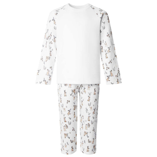 Personalised Easter print pyjamas