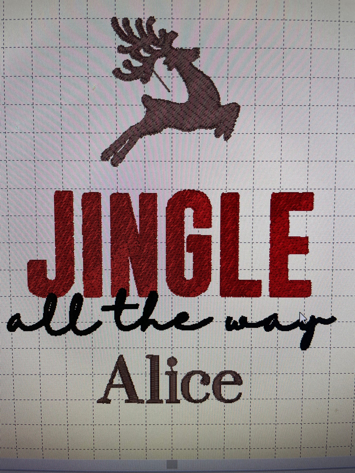 Personalised Christmas brushed cotton check pyjamas