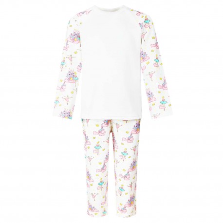 Personalised cotton printed pyjamas