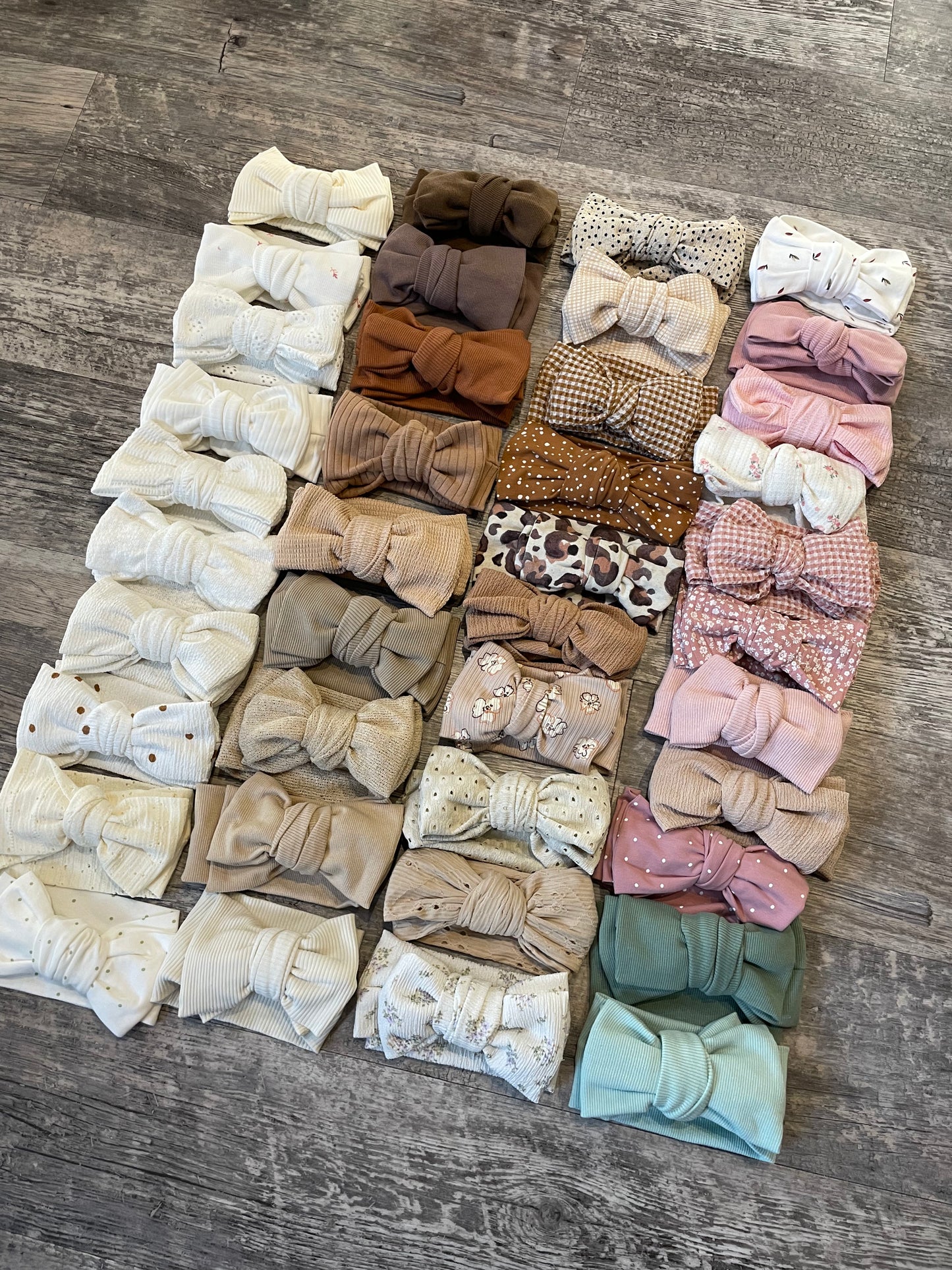 Oversized topknot headband