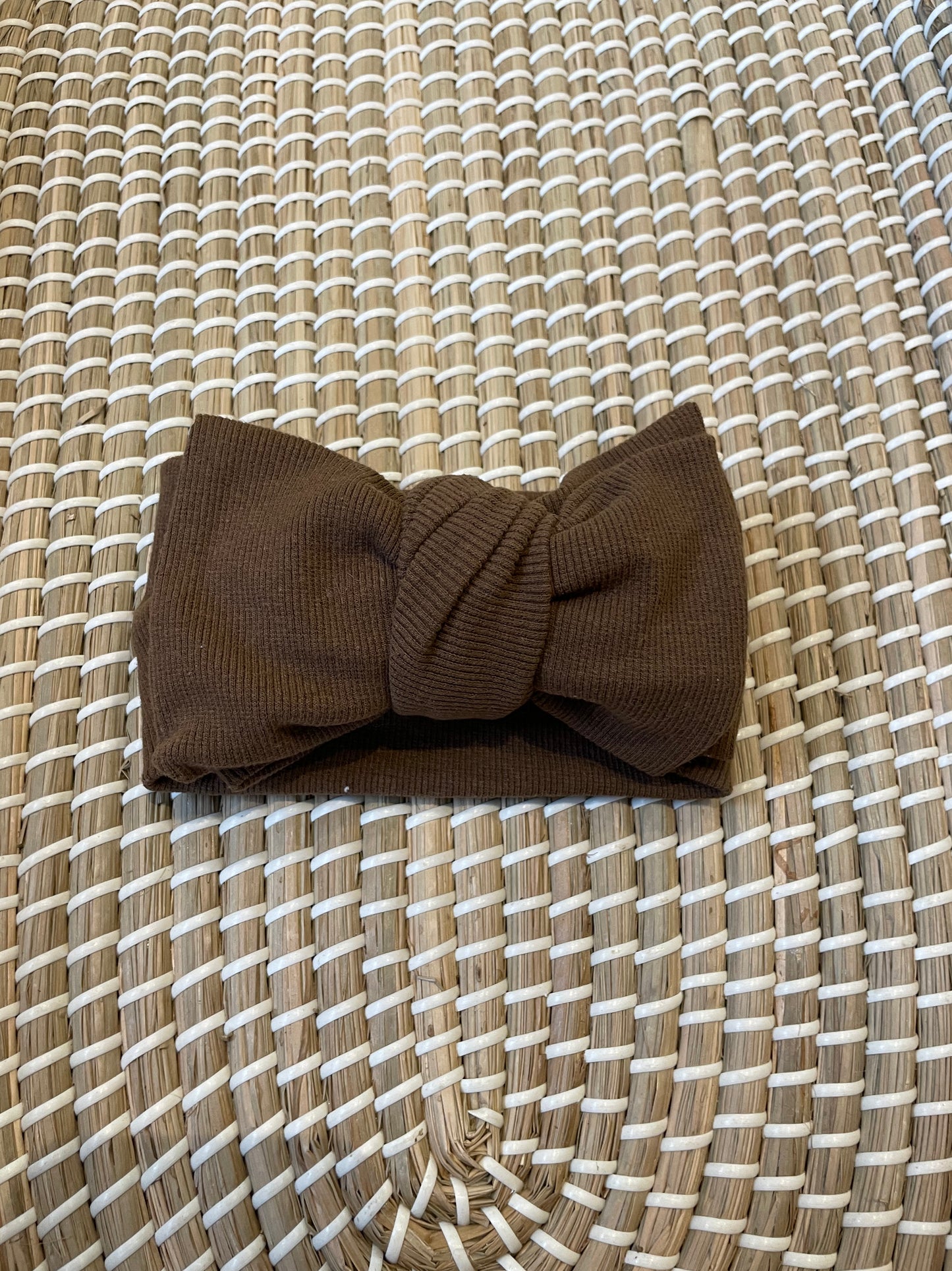 Oversized topknot headband