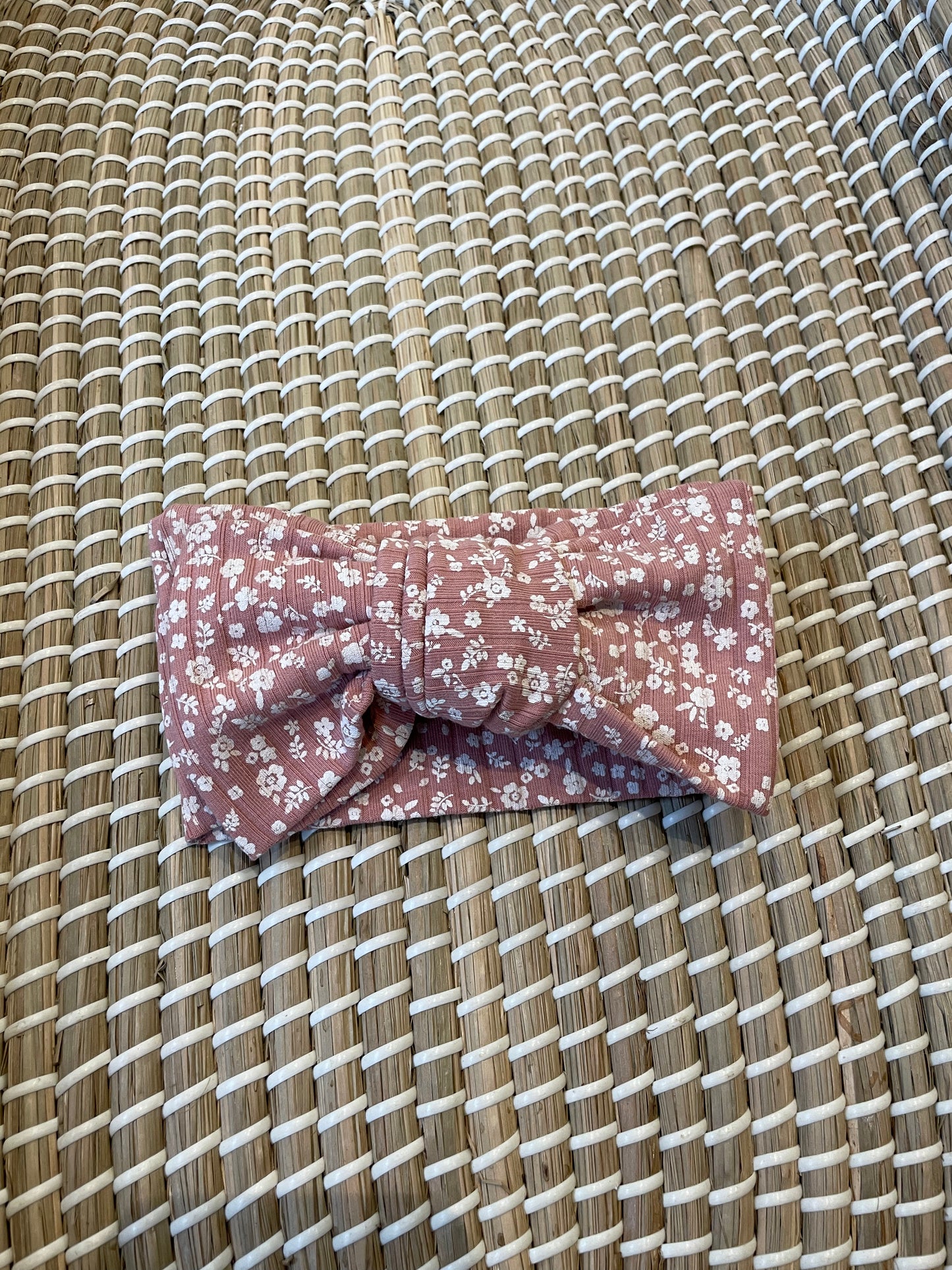 Oversized topknot headband