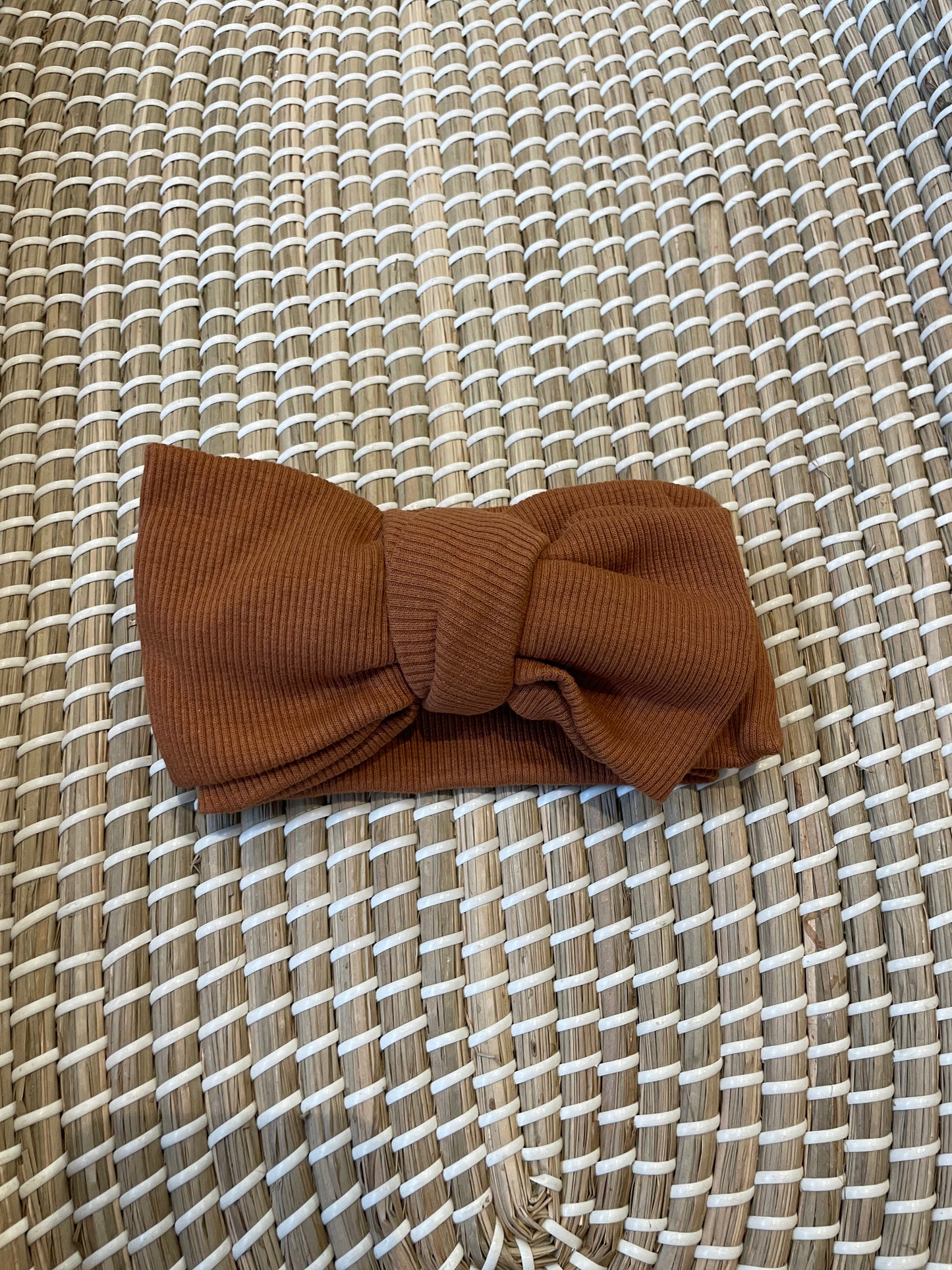 Oversized topknot headband