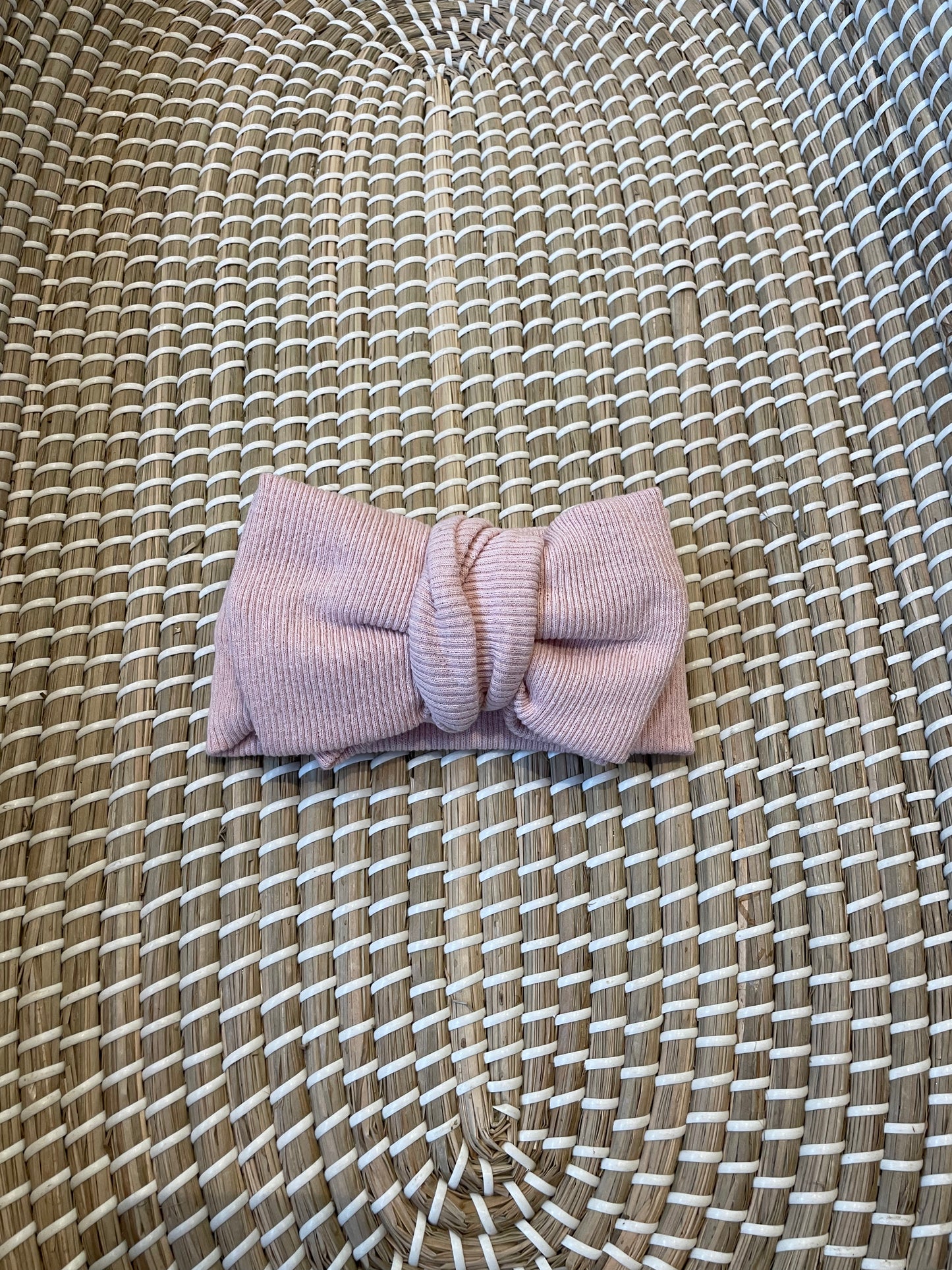Oversized topknot headband