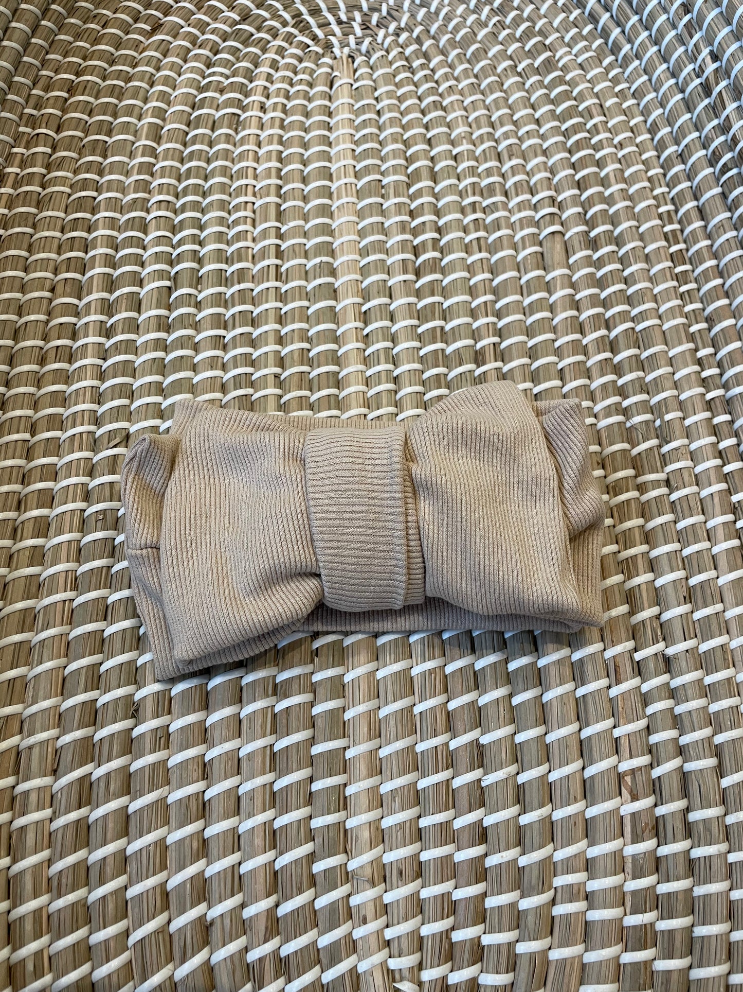 Oversized topknot headband