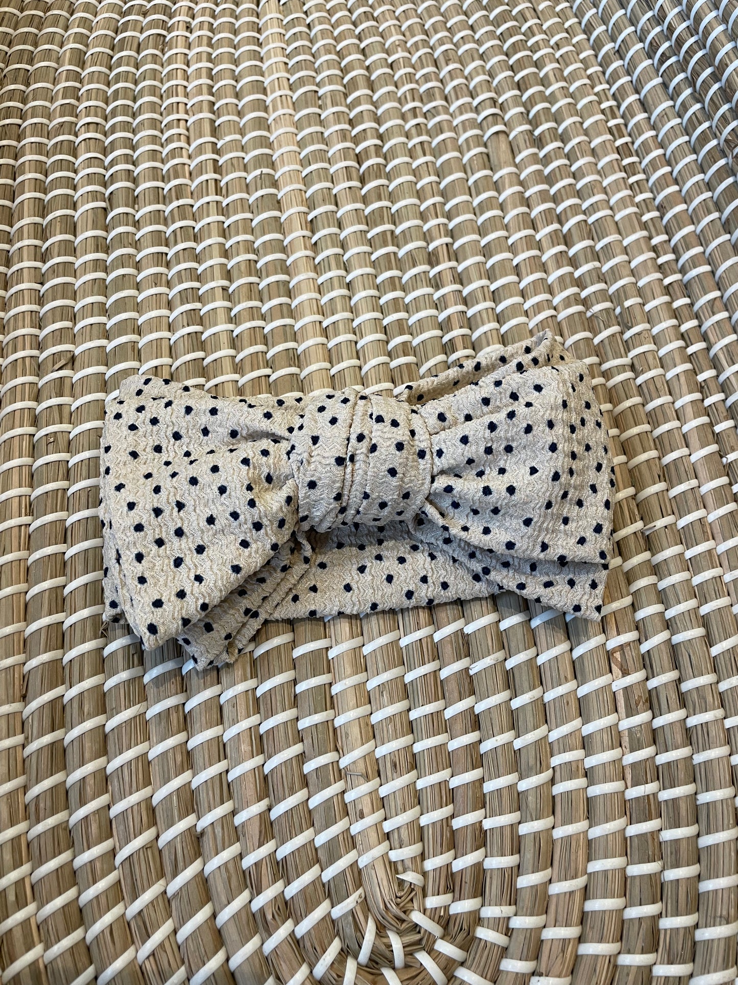 Oversized topknot headband