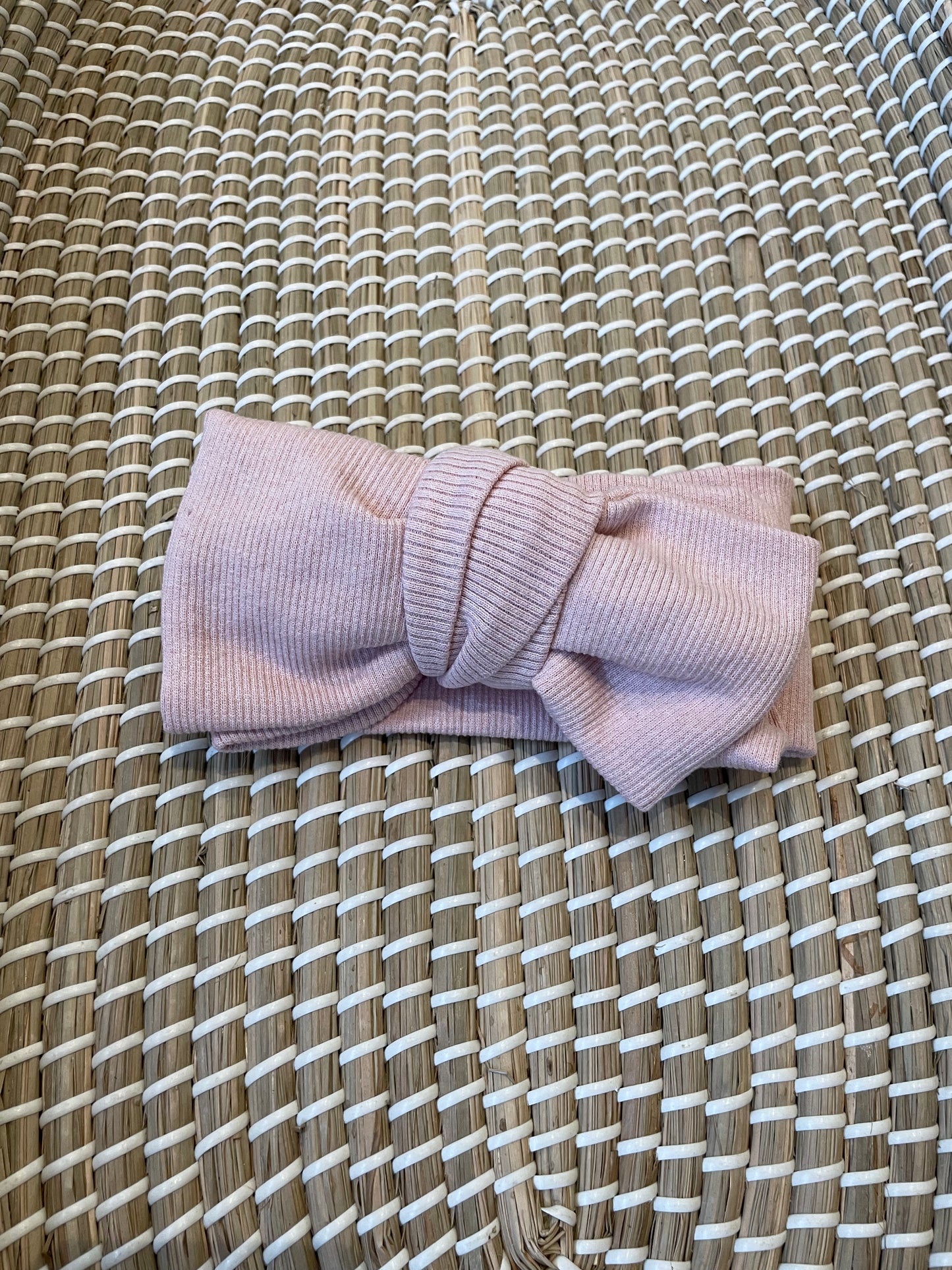 Oversized topknot headband