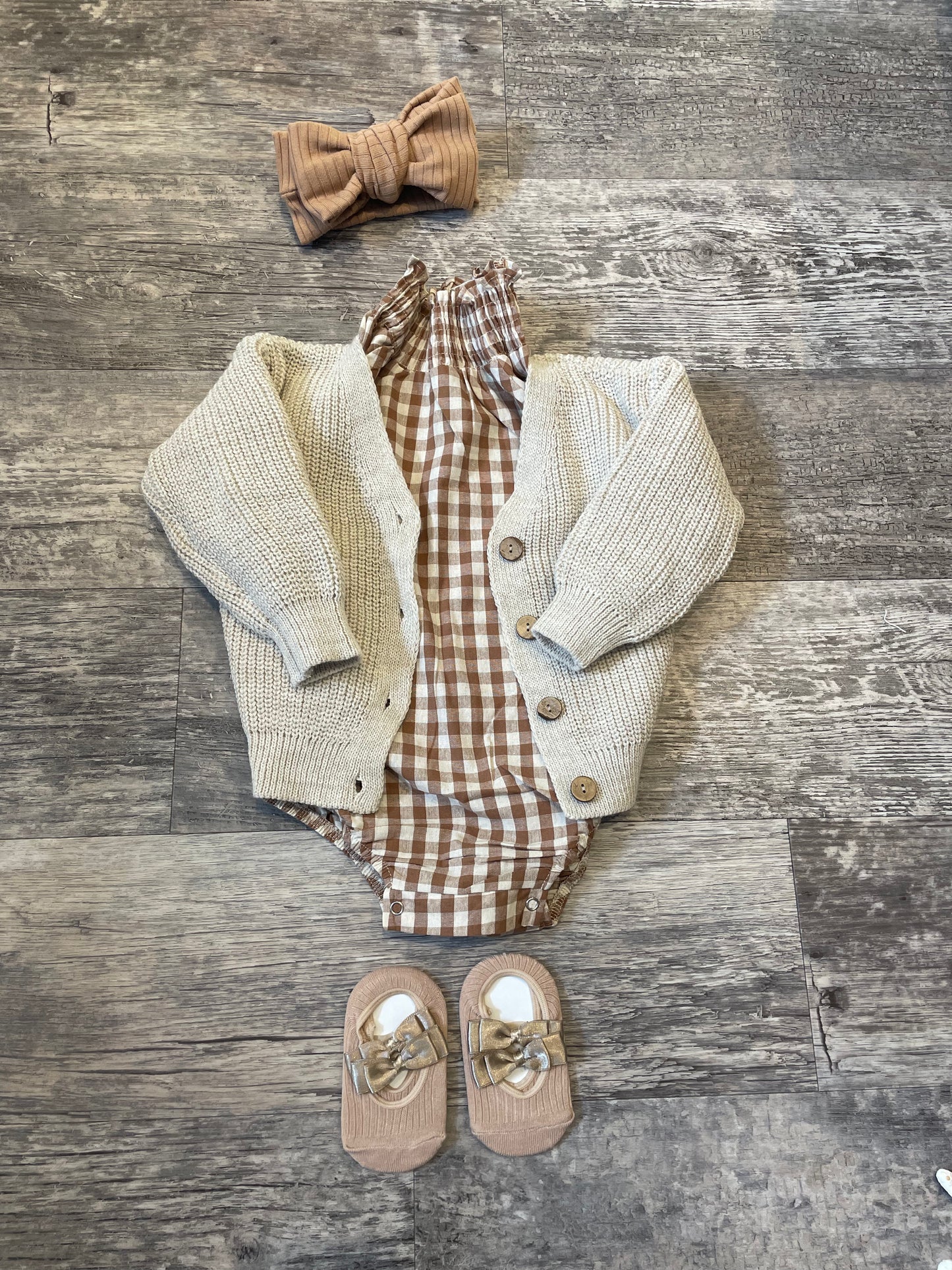 The gingham romper