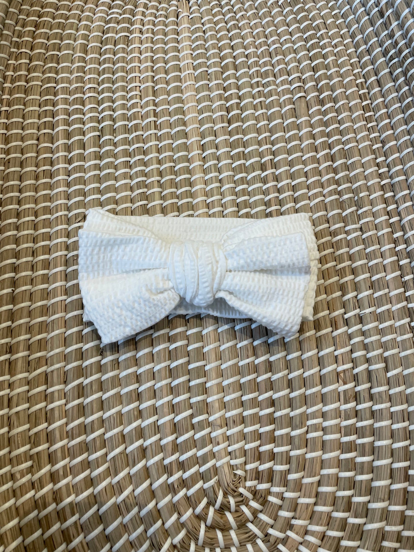 Oversized topknot headband