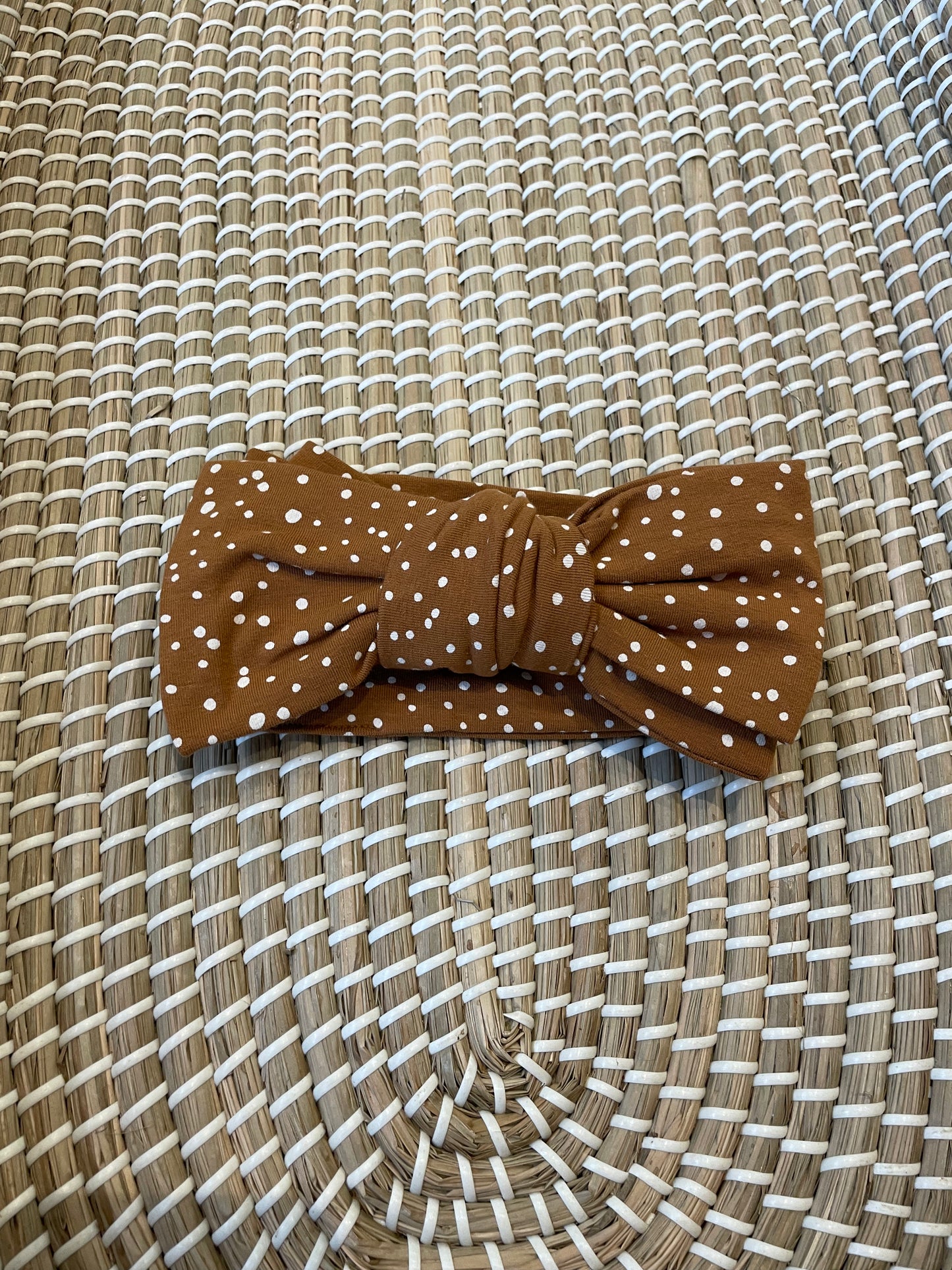 Oversized topknot headband