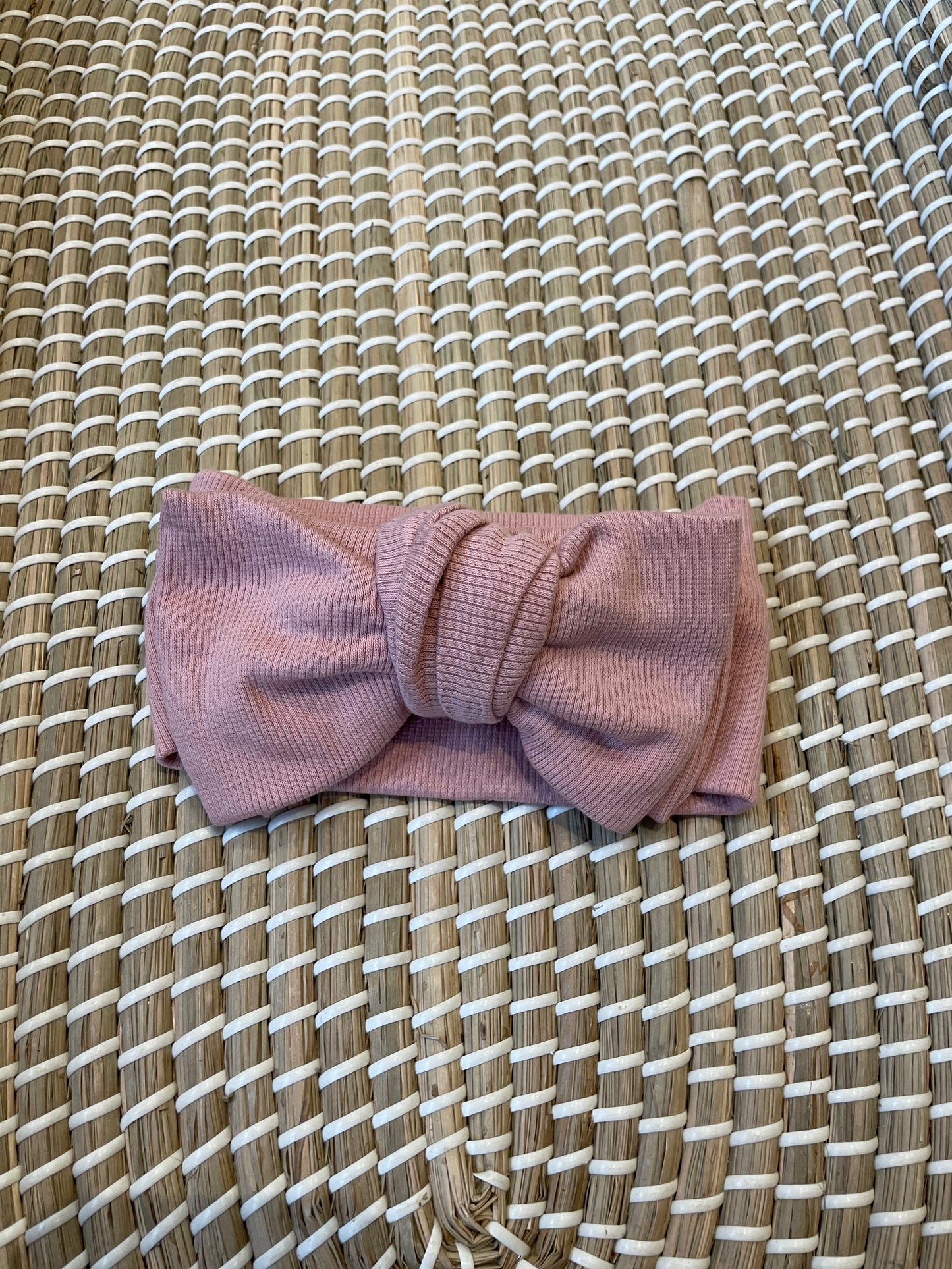 Oversized topknot headband