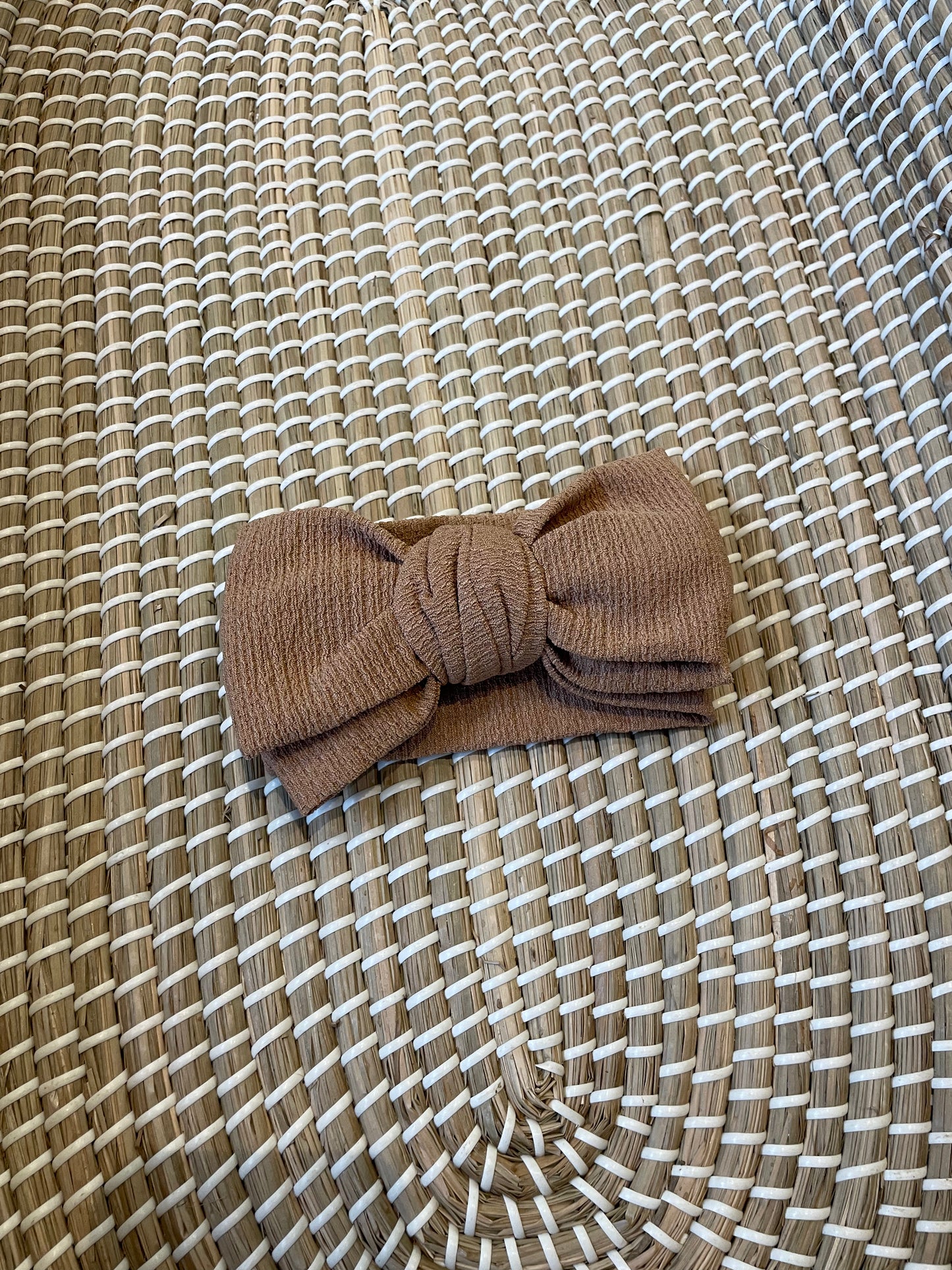 Oversized topknot headband