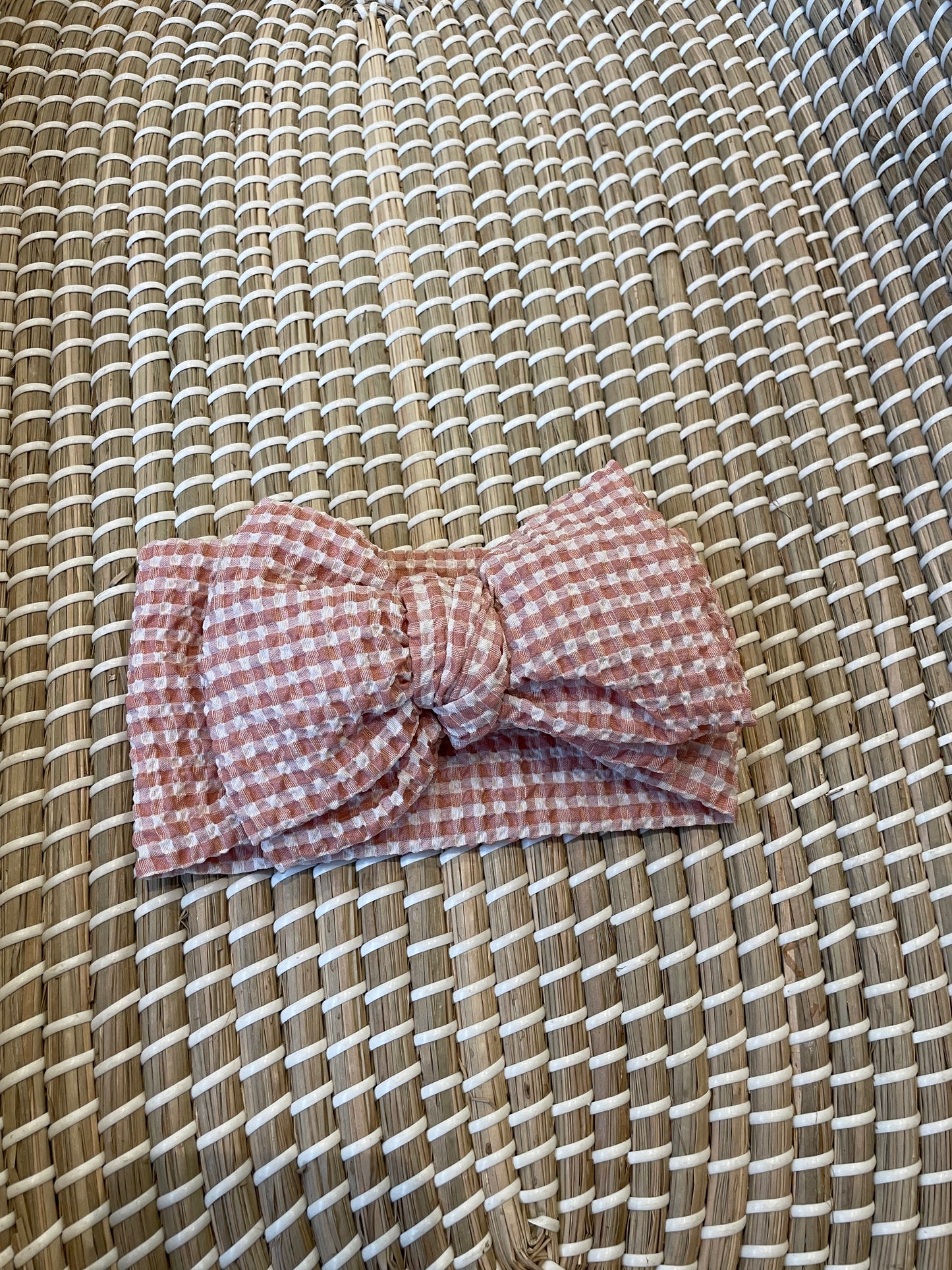 Oversized topknot headband