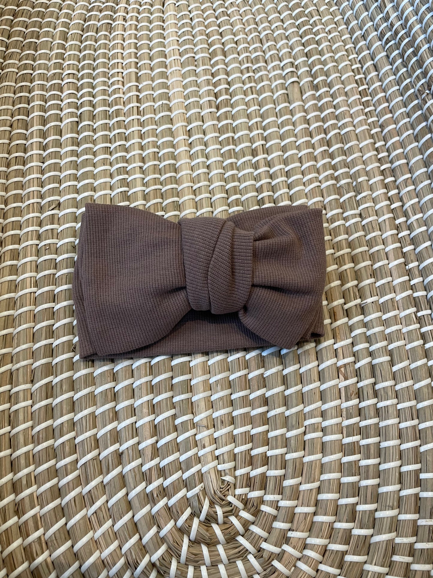 Oversized topknot headband