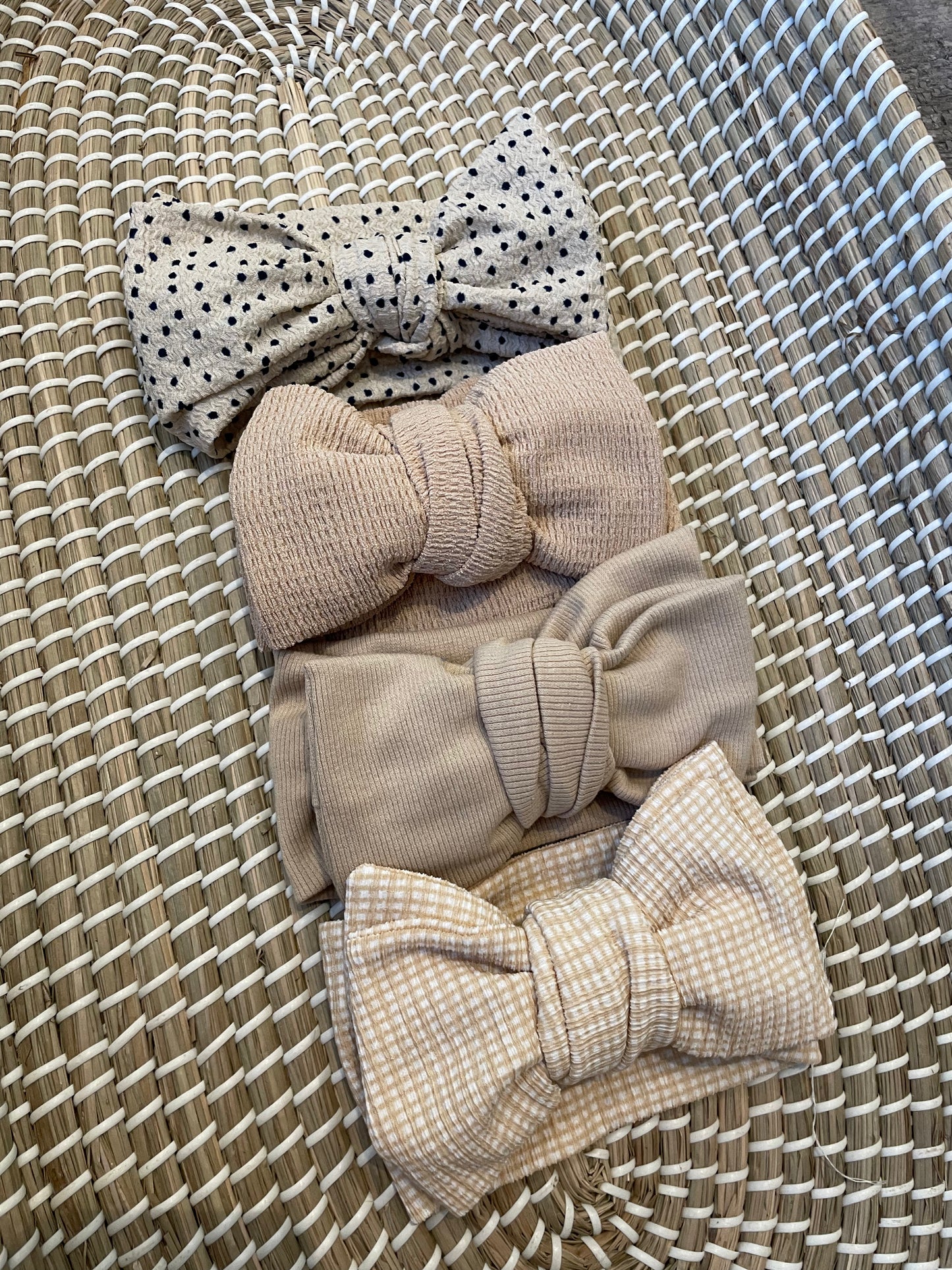 Oversized topknot headband