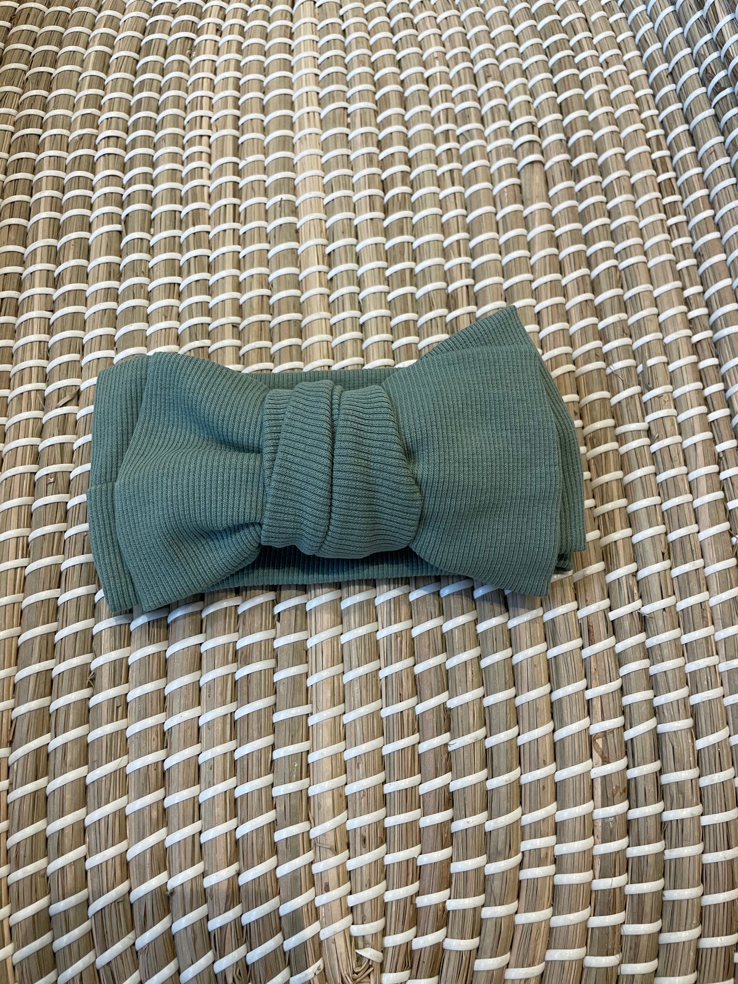Oversized topknot headband