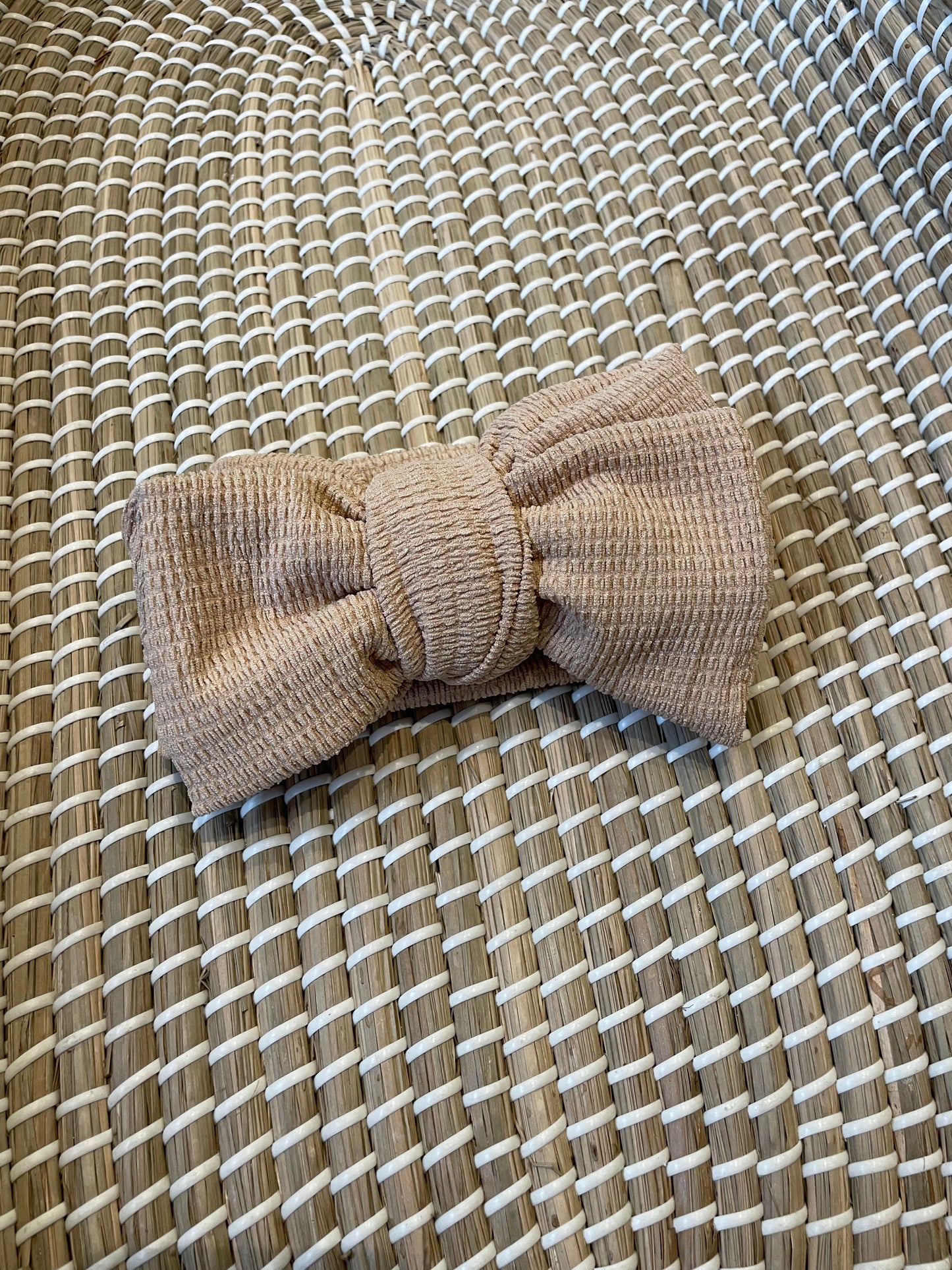 Oversized topknot headband