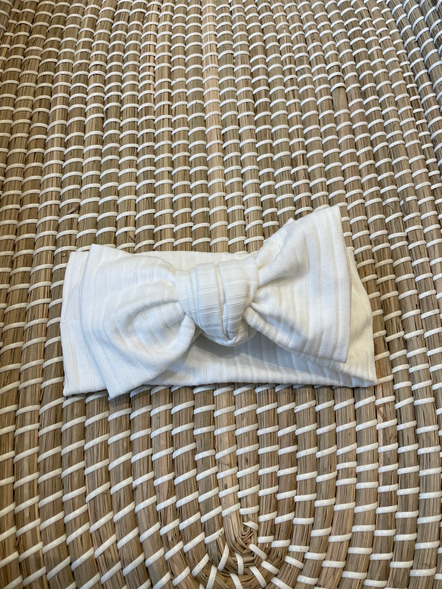 Oversized topknot headband