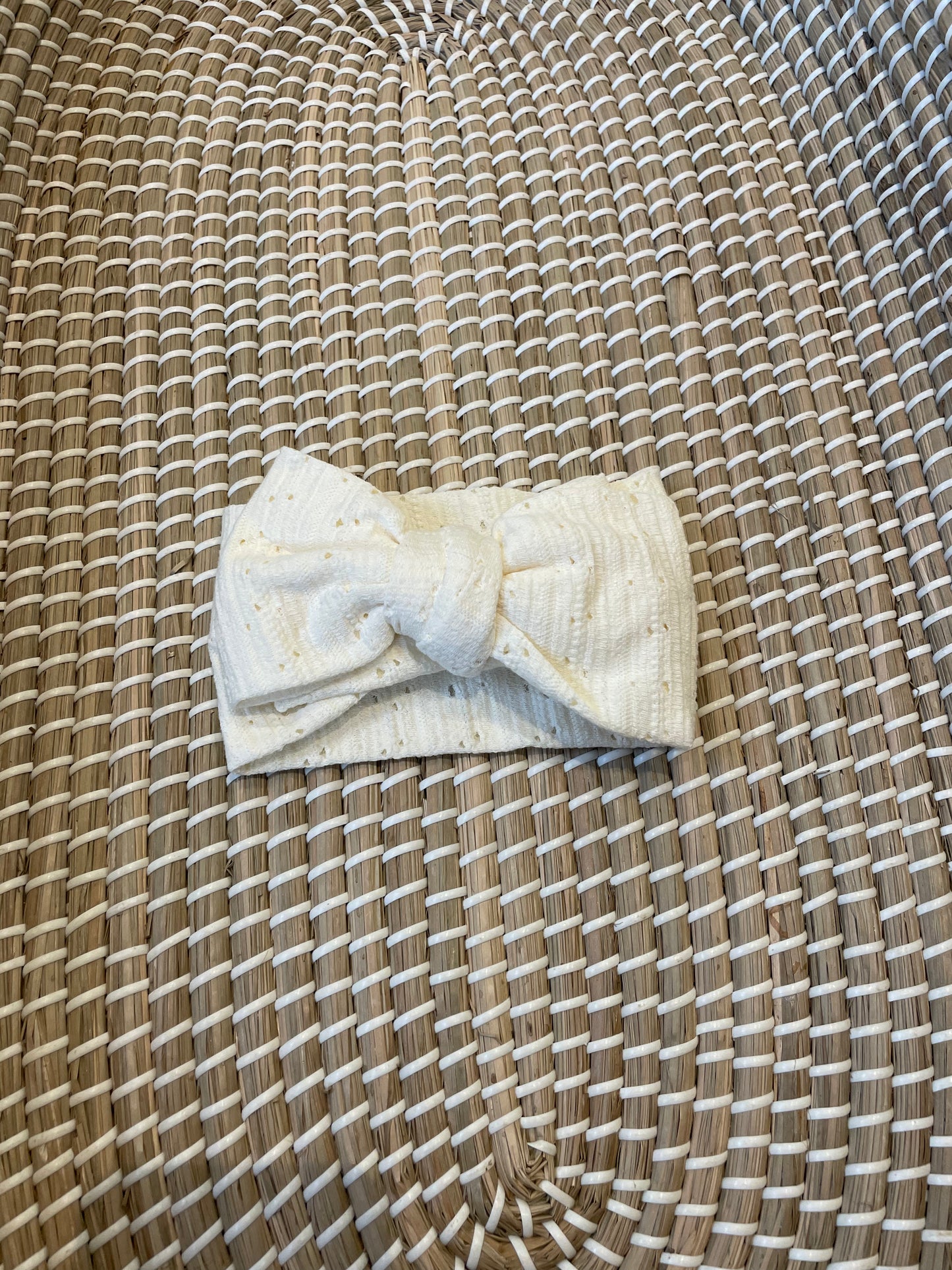 Oversized topknot headband