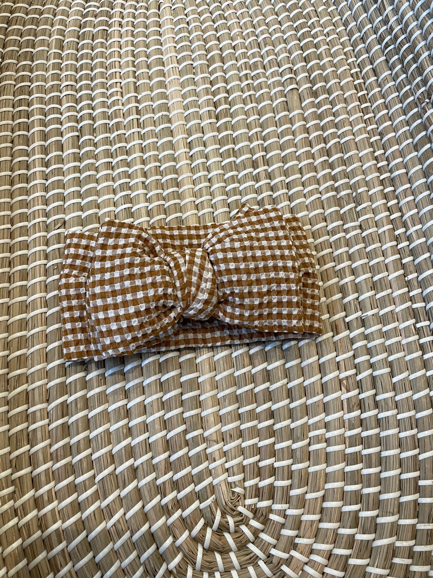 Oversized topknot headband