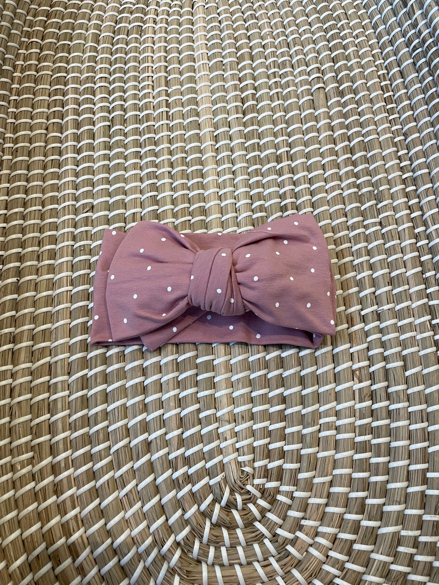 Oversized topknot headband
