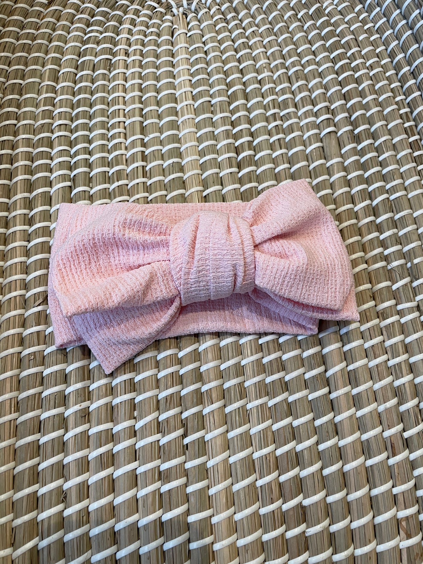 Oversized topknot headband