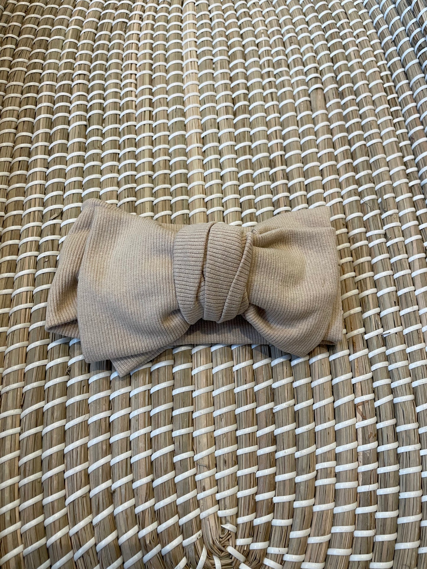 Oversized topknot headband