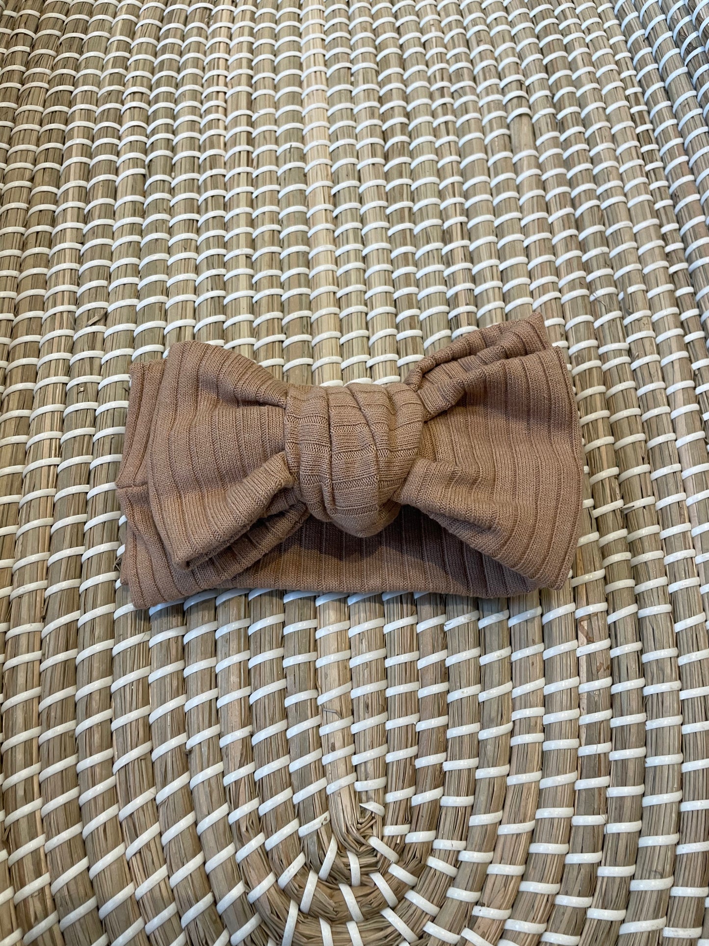 Oversized topknot headband