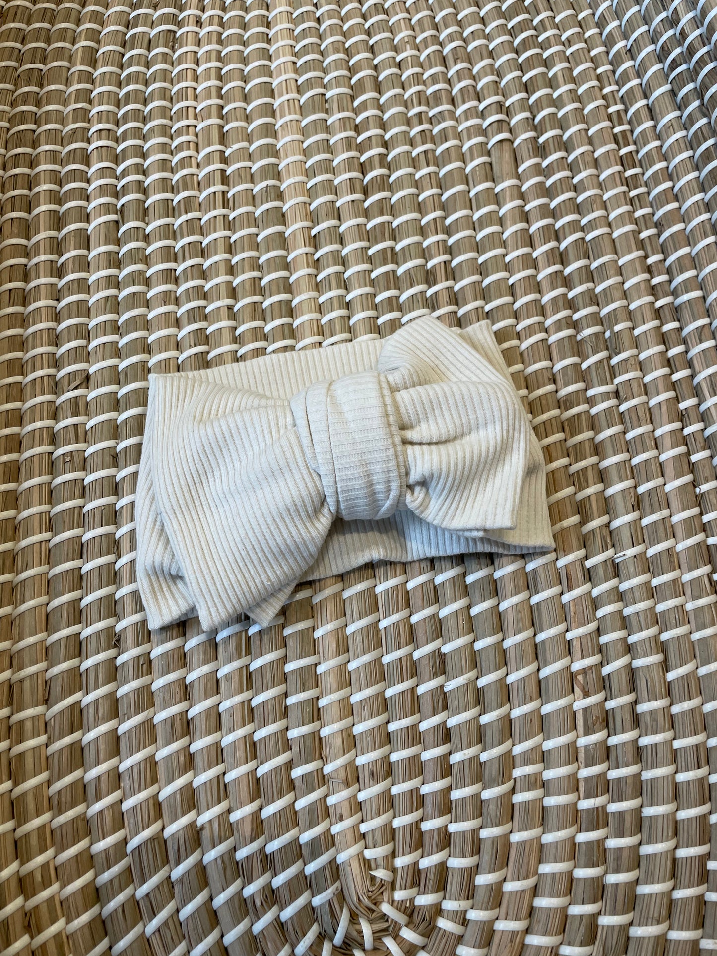 Oversized topknot headband