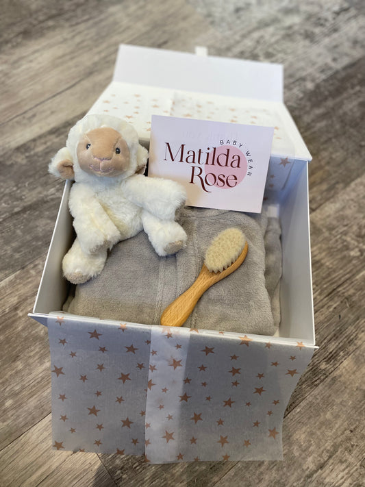 The Personalised dressing gown gift box