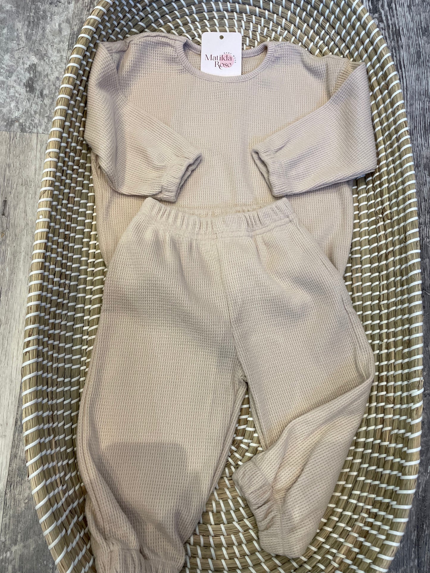 The waffle tracksuit