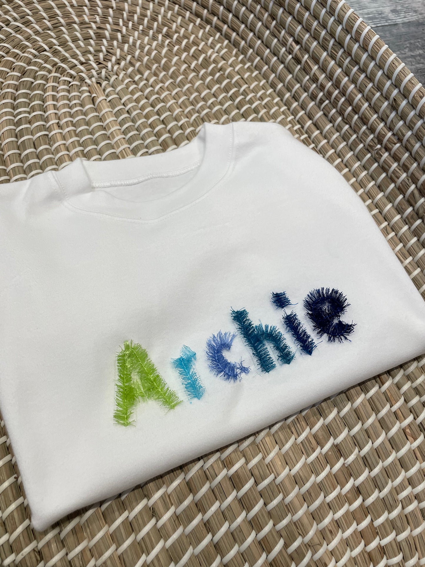 Personalised sweatshirt
