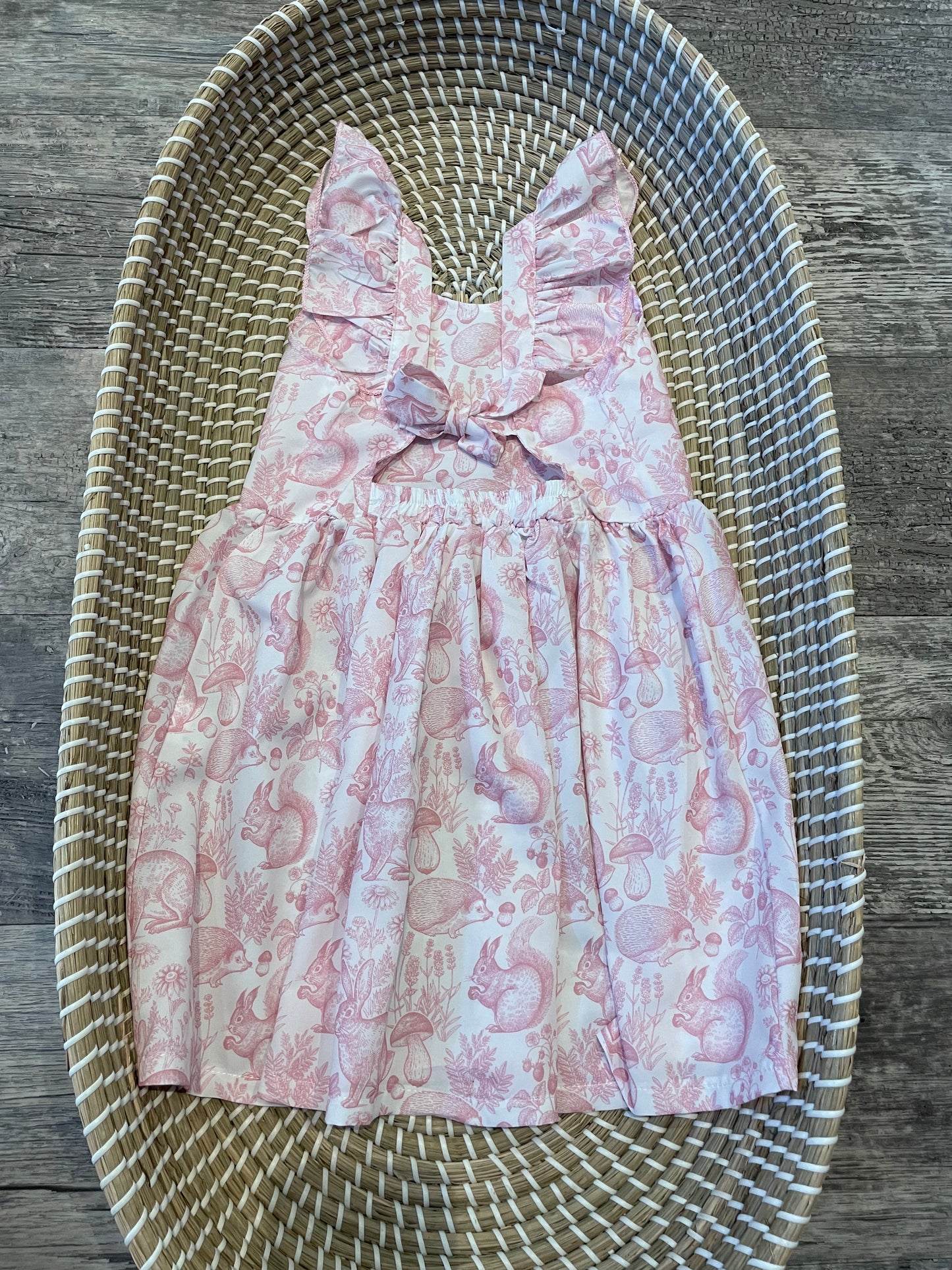 Pink bunny dress
