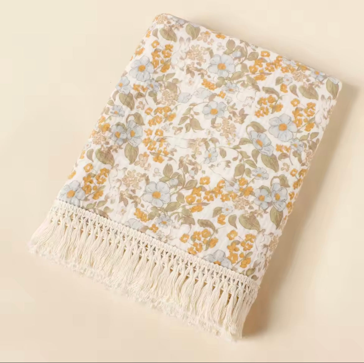 Muslin tassel blankets - medium