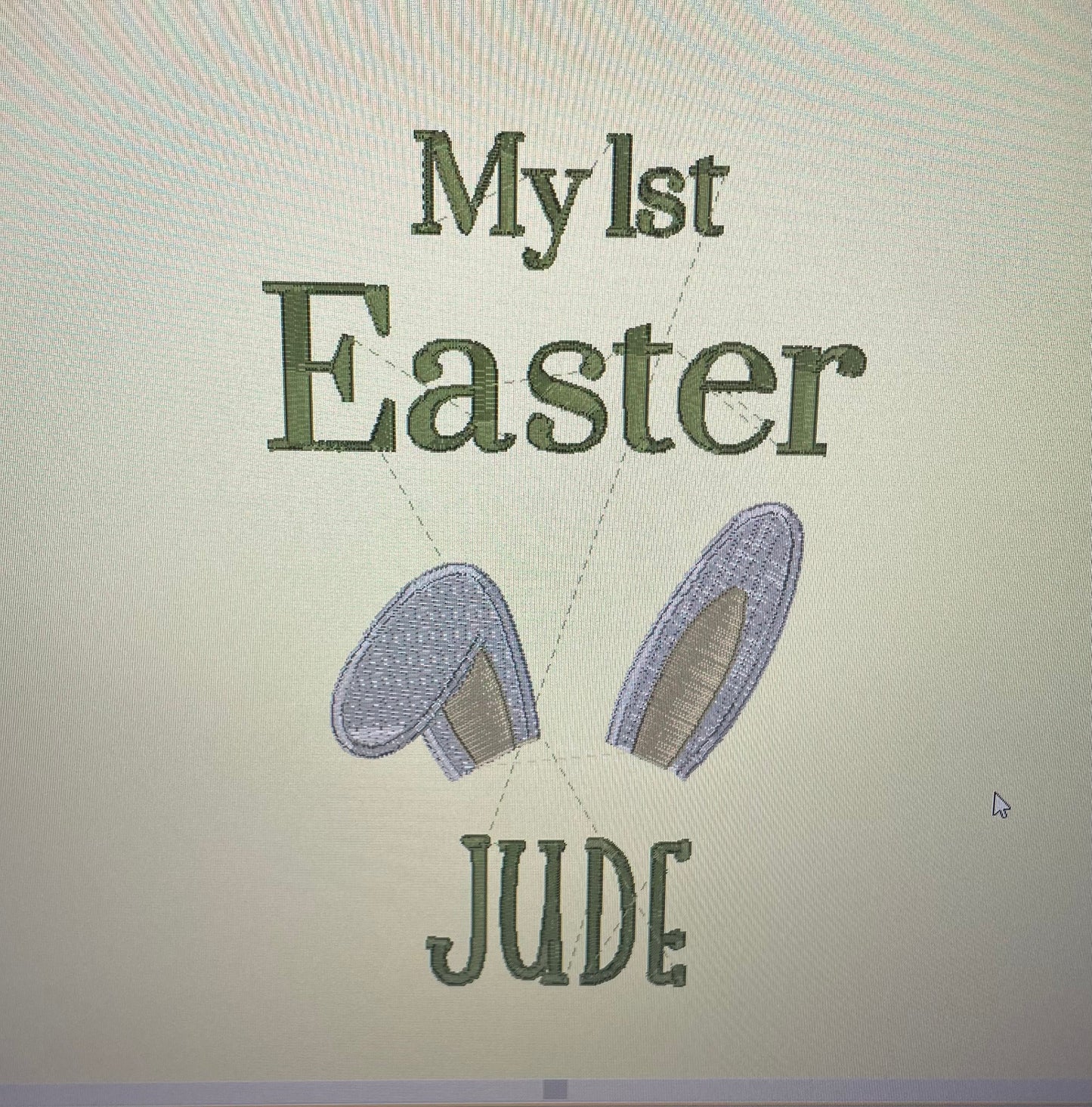 Personalised Easter sweatshirt