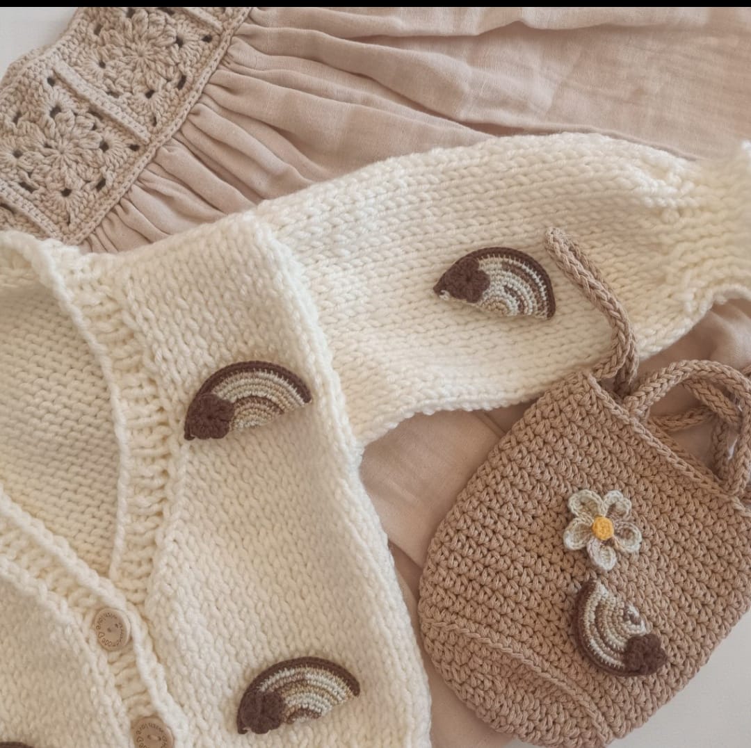 Handmade crochet summer dress