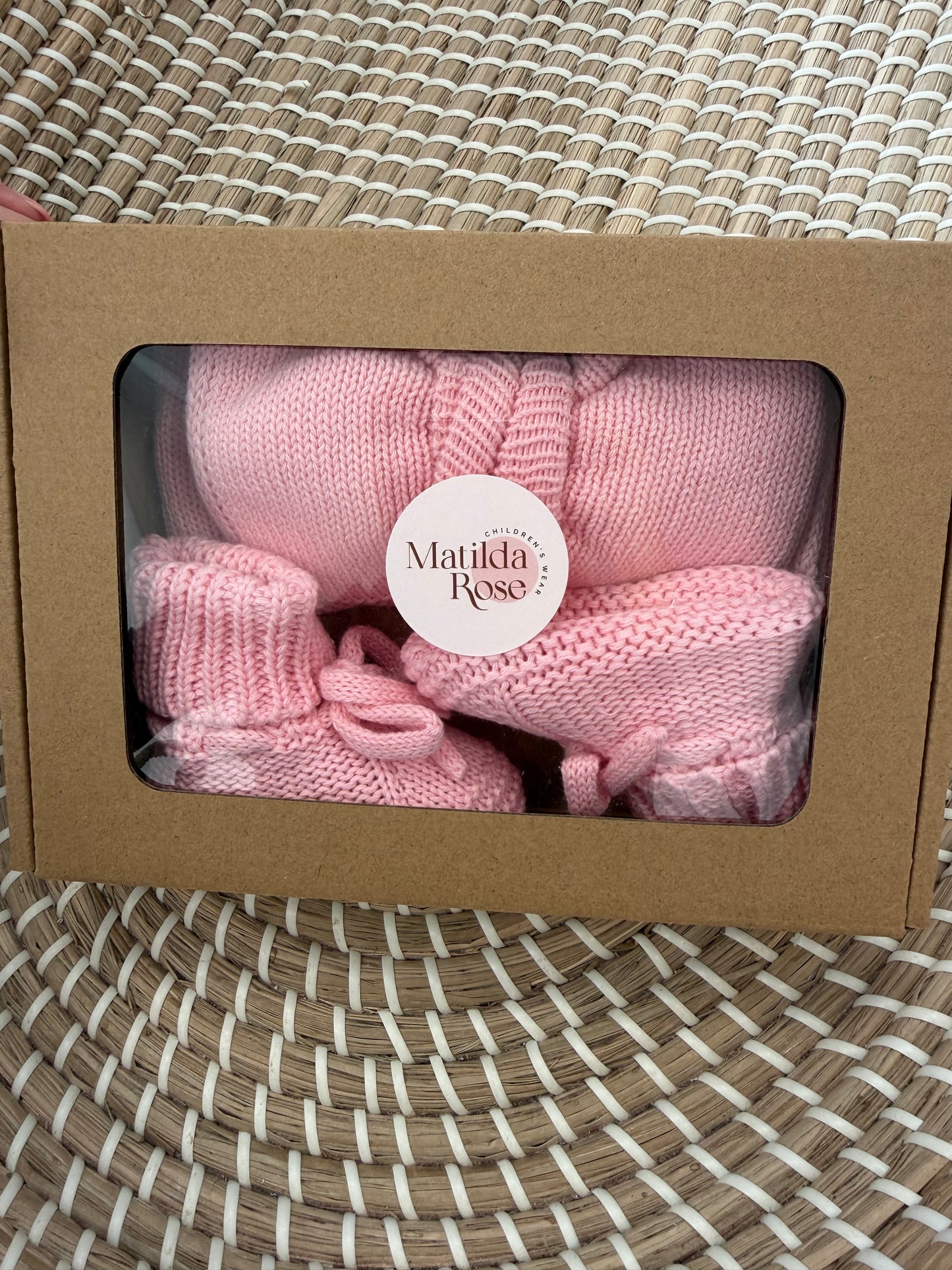 Headband and bootie gift box set