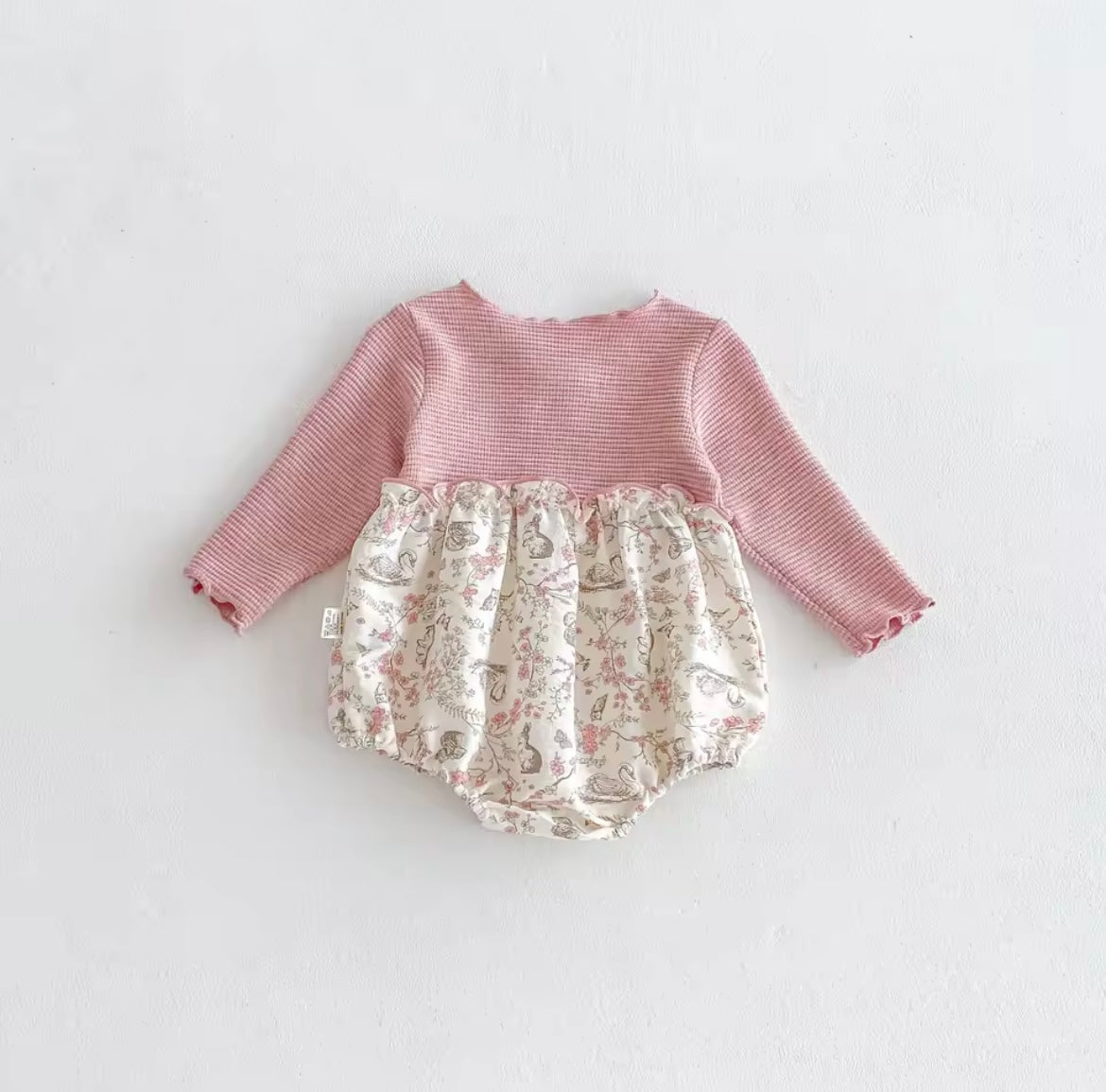 Pink Bambi romper