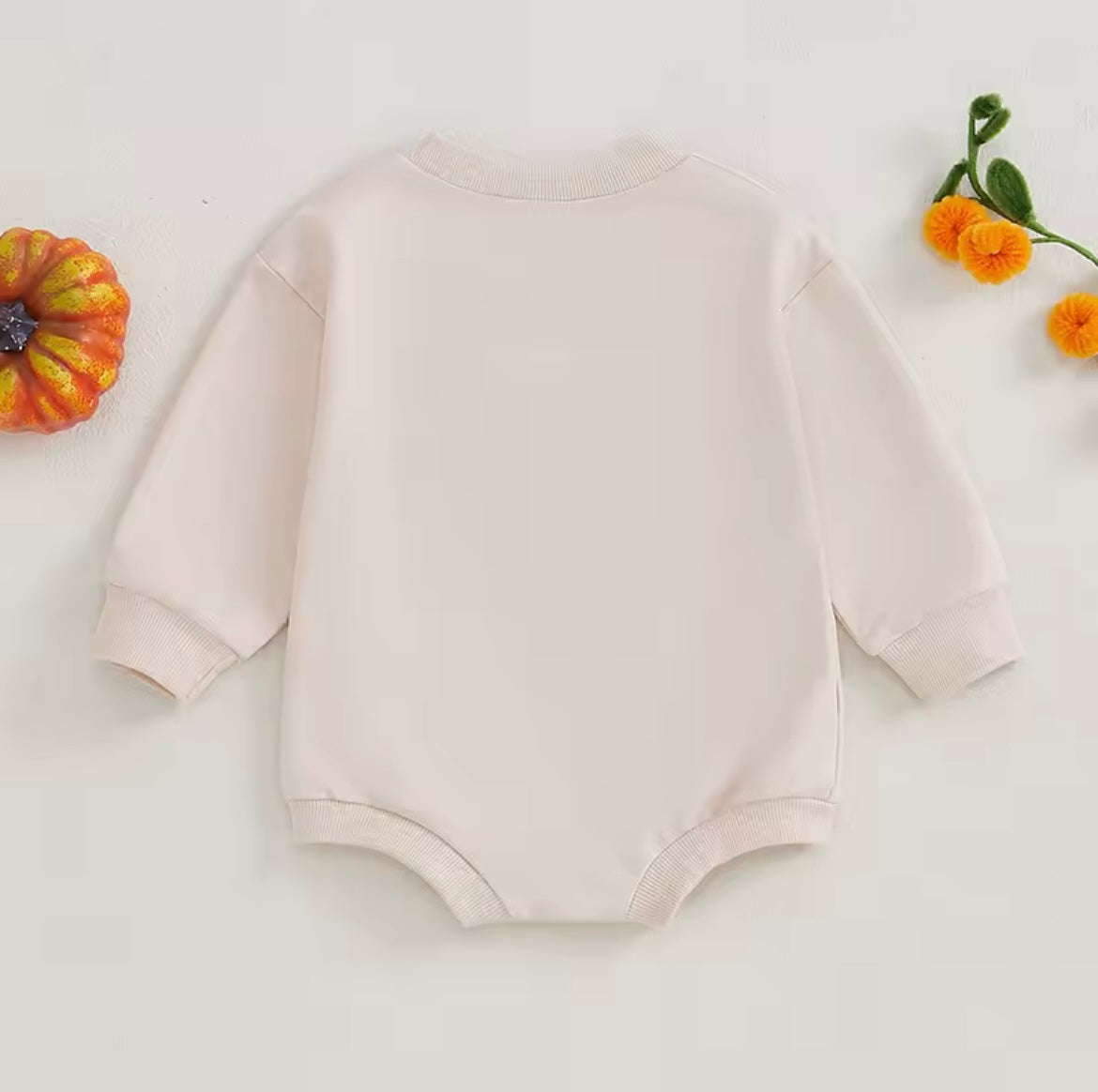 Thick thighs fall vibes romper - In stock